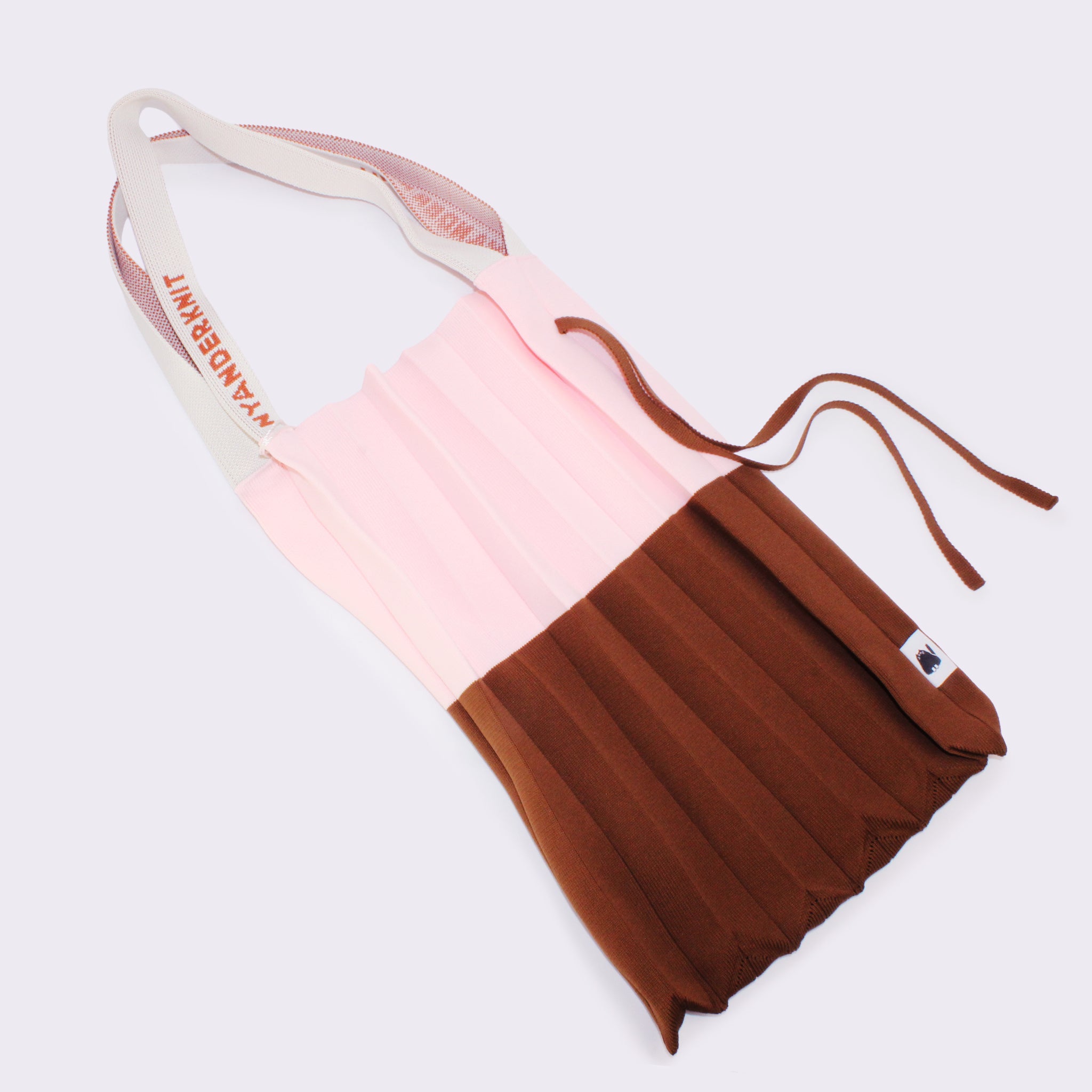 【NYANDER KNIT/ニャンダーニット】 NYANDER PLEATED PACK TOTE　ATRENA限定デザイン