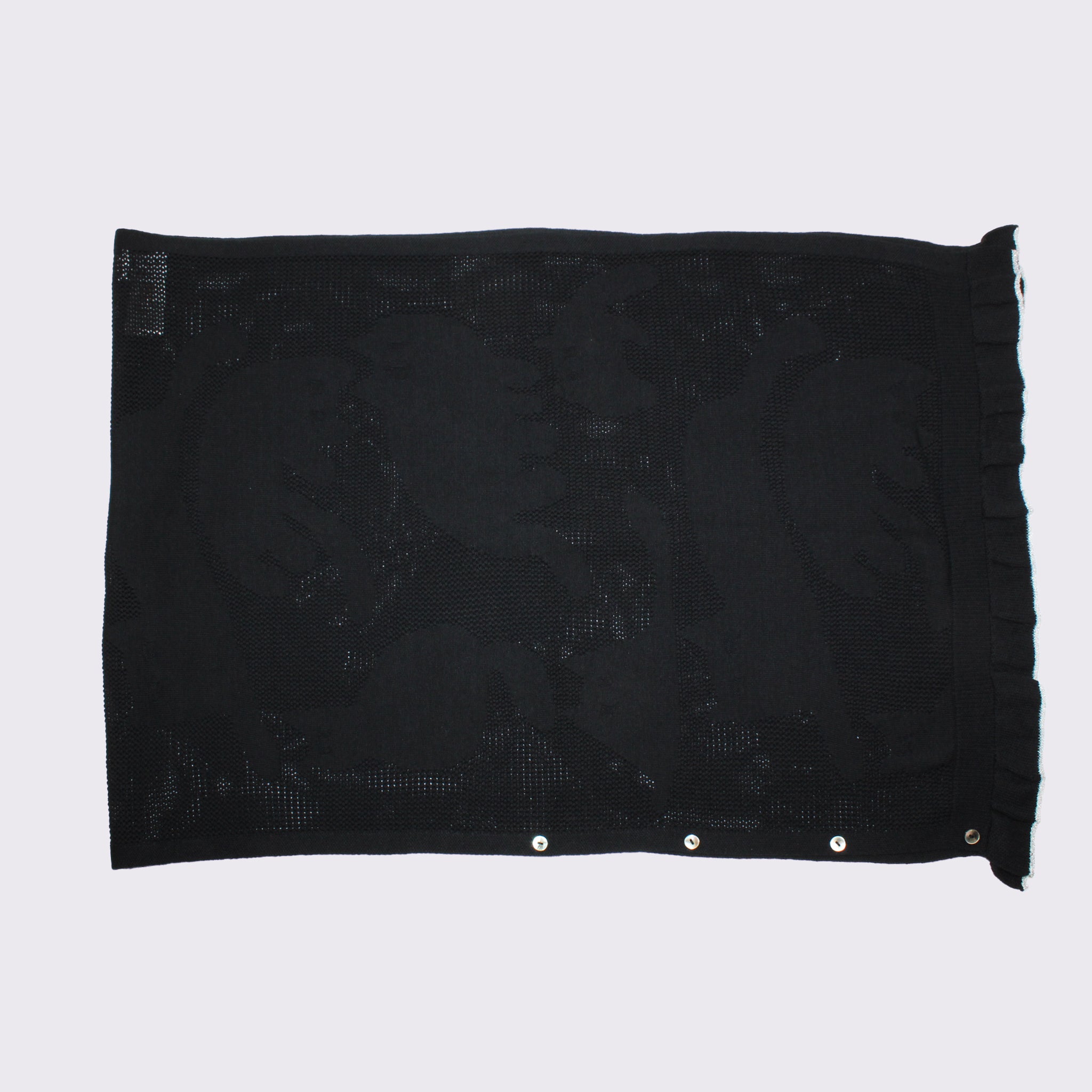 【NYANDER KNIT/ニャンダーニット】Shadow CAT３way　Lace shawl　ATRENA限定デザイン