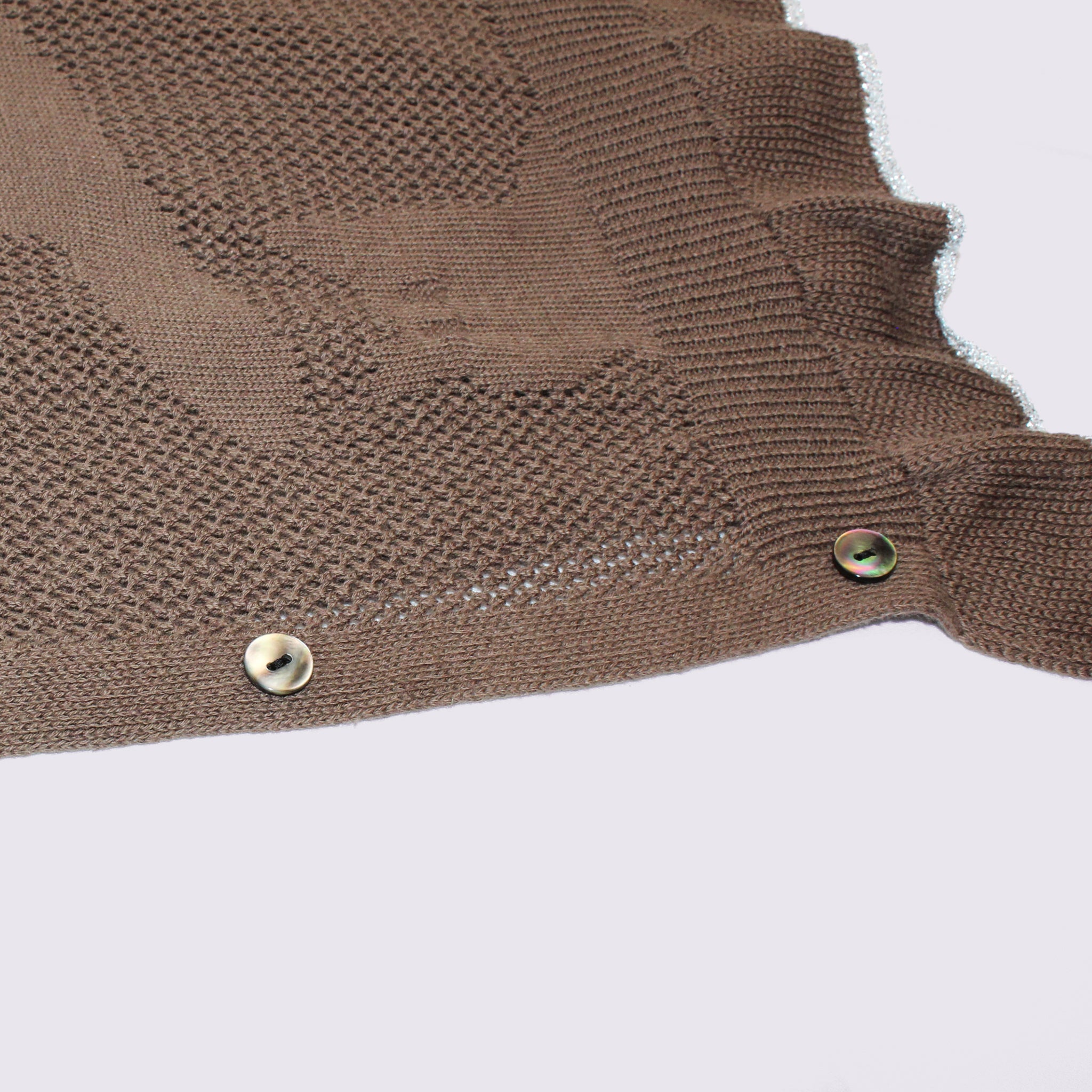 【NYANDER KNIT/ニャンダーニット】Shadow CAT３way　Lace shawl　ATRENA限定デザイン