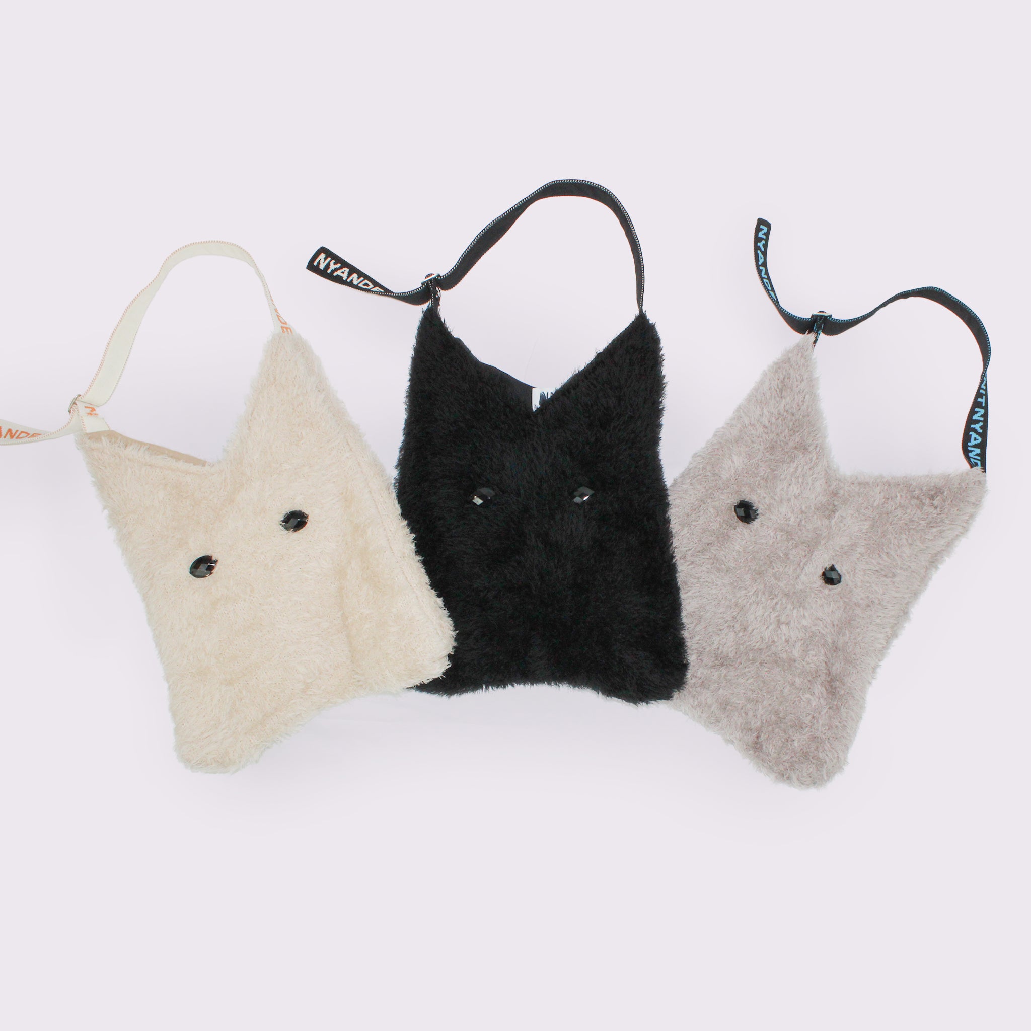 予約販売【NYANDER KNIT/ニャンダーニット】FLUFFY CAT BAG