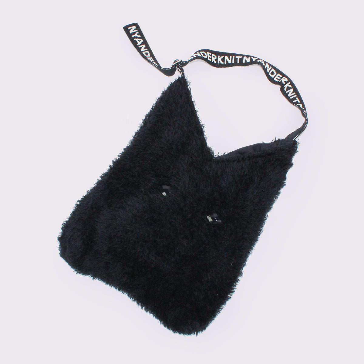 予約販売【NYANDER KNIT/ニャンダーニット】FLUFFY CAT BAG