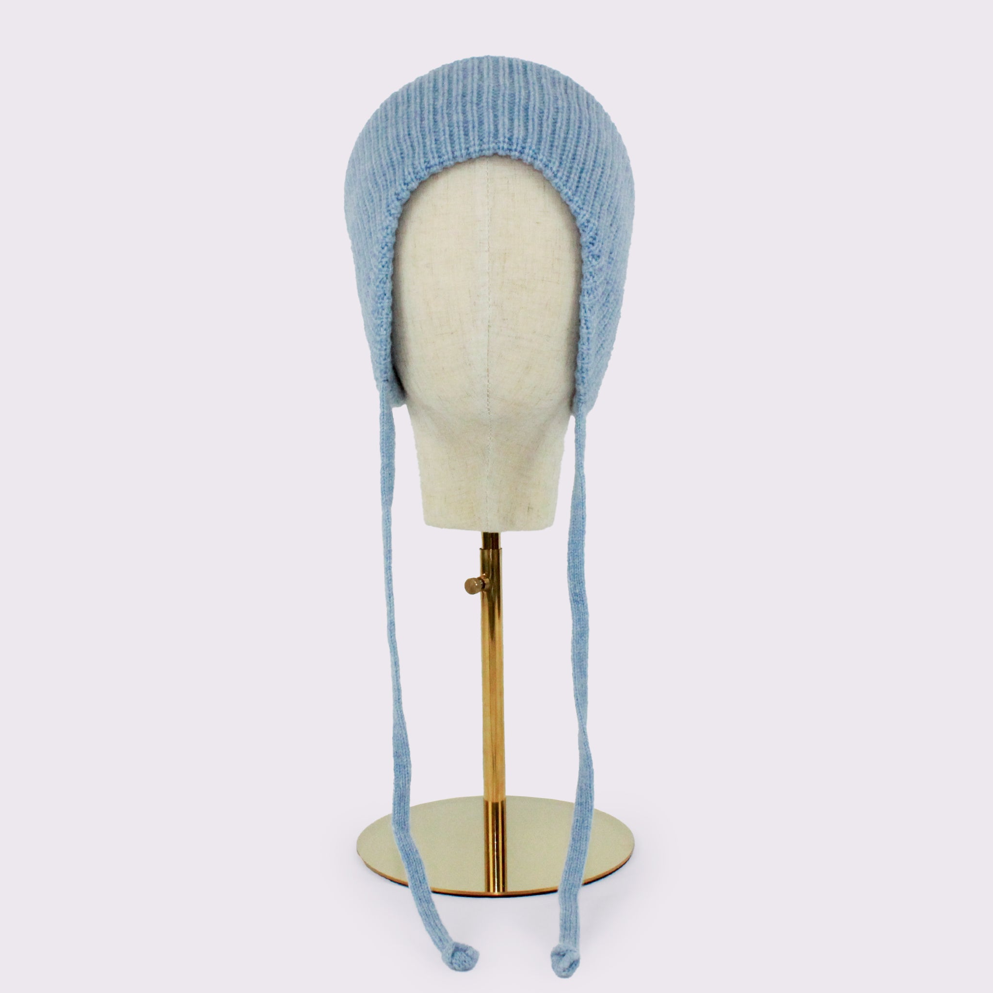 予約販売【NYANDER KNIT/ニャンダーニット】CAT EMBROIDERY EARFLAP KNIT CAP