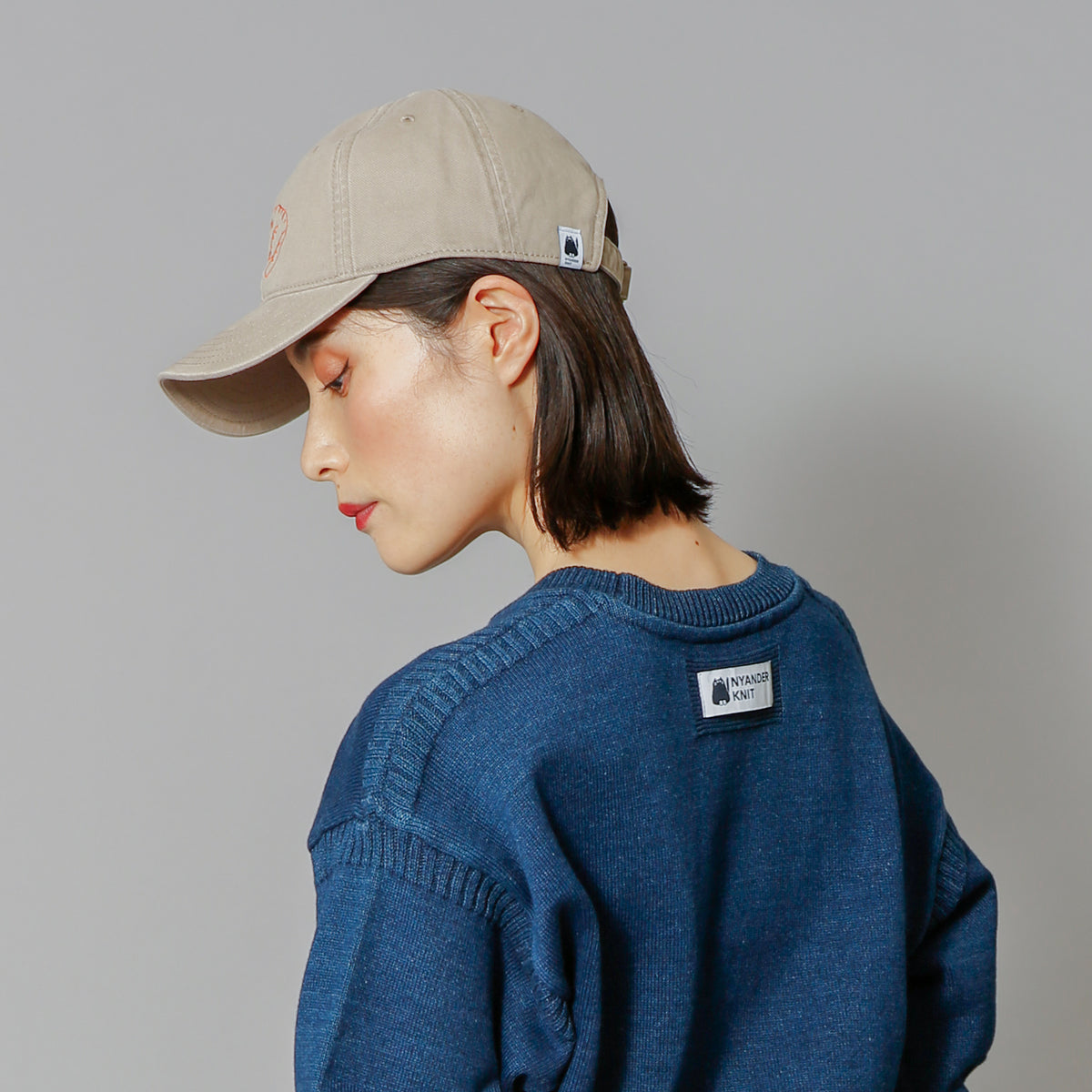 【NYANDER KNIT/ニャンダーニット】 LIFE Is BETTER CAP