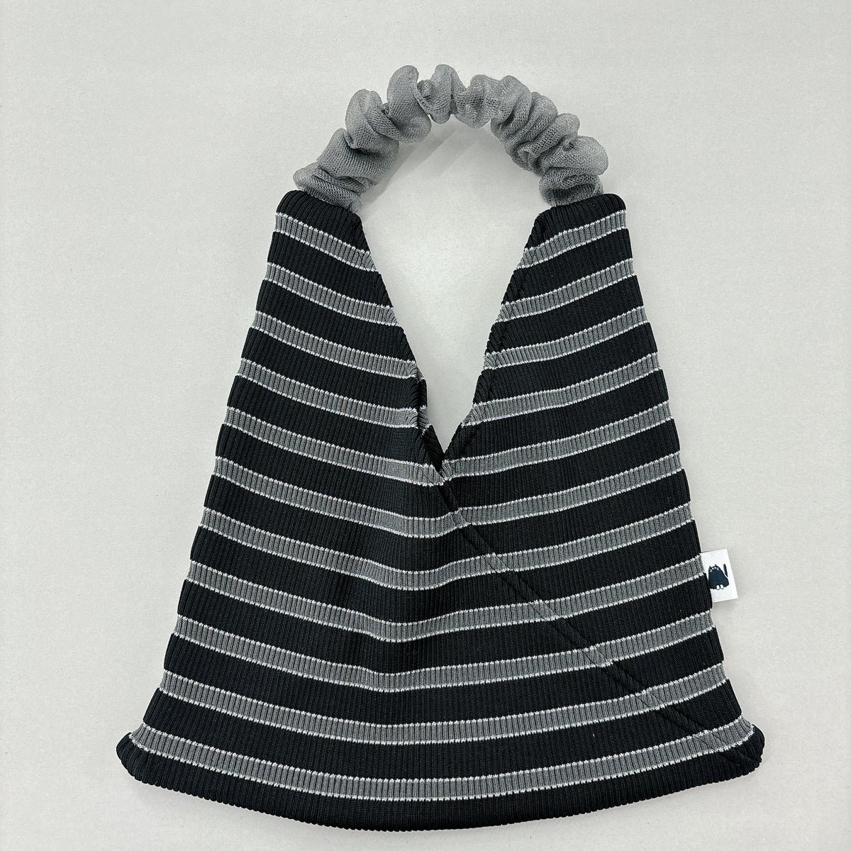 【NYANDER KNIT/ニャンダーニット】 Sheer frill tote バッグ