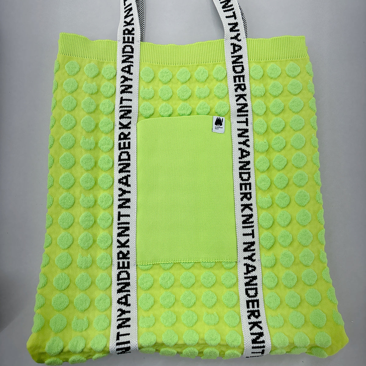 【NYANDER KNIT/ニャンダーニット】 hidden cat tote バッグ
