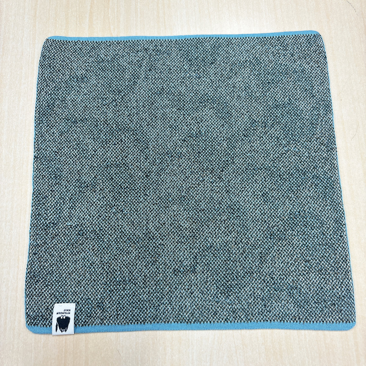 【NYANDER KNIT/ニャンダーニット】geometric knit toile ジオメトリック ニット タオル