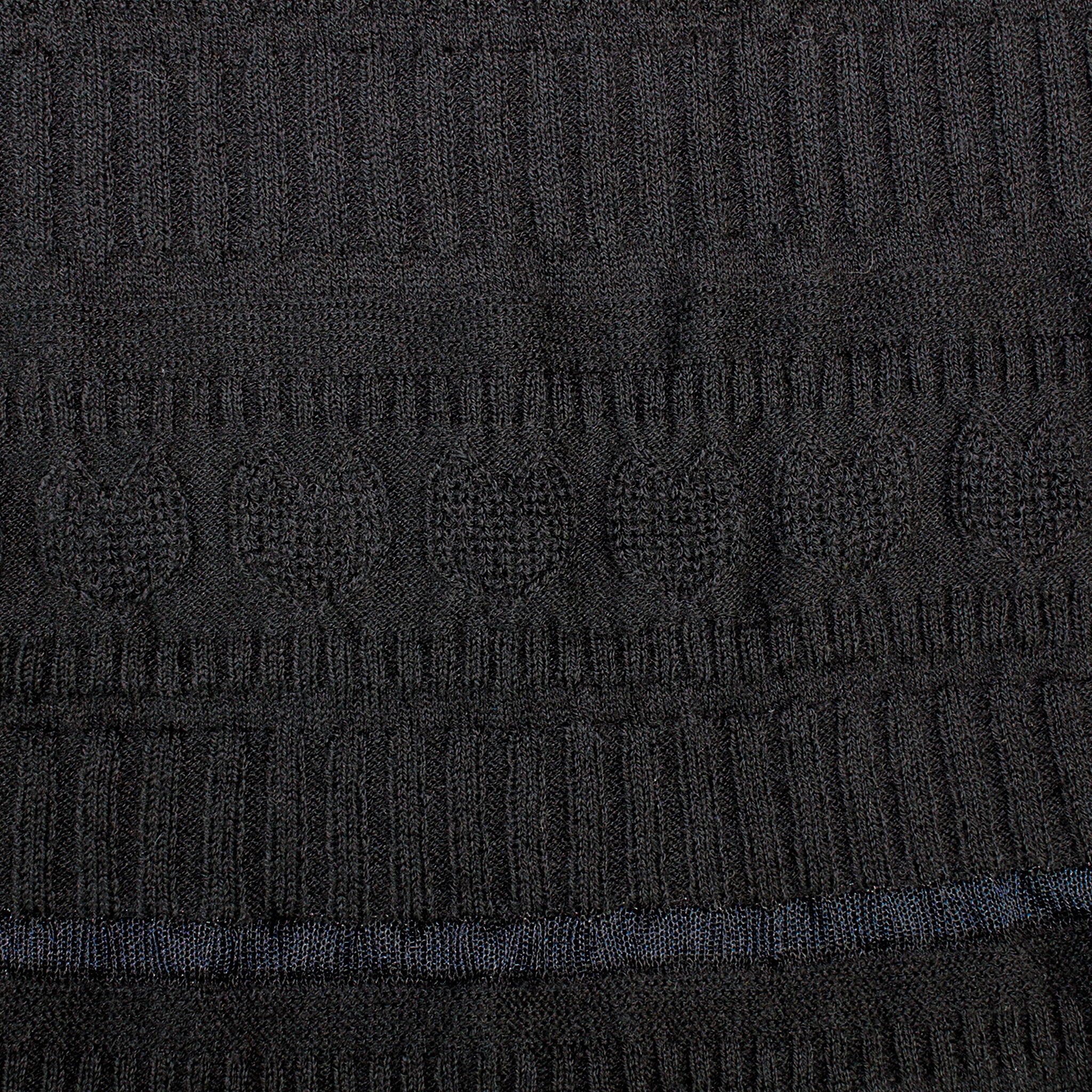 【NYANDER KNIT/ニャンダーニット】   CAT RIB WRAP SKIRT