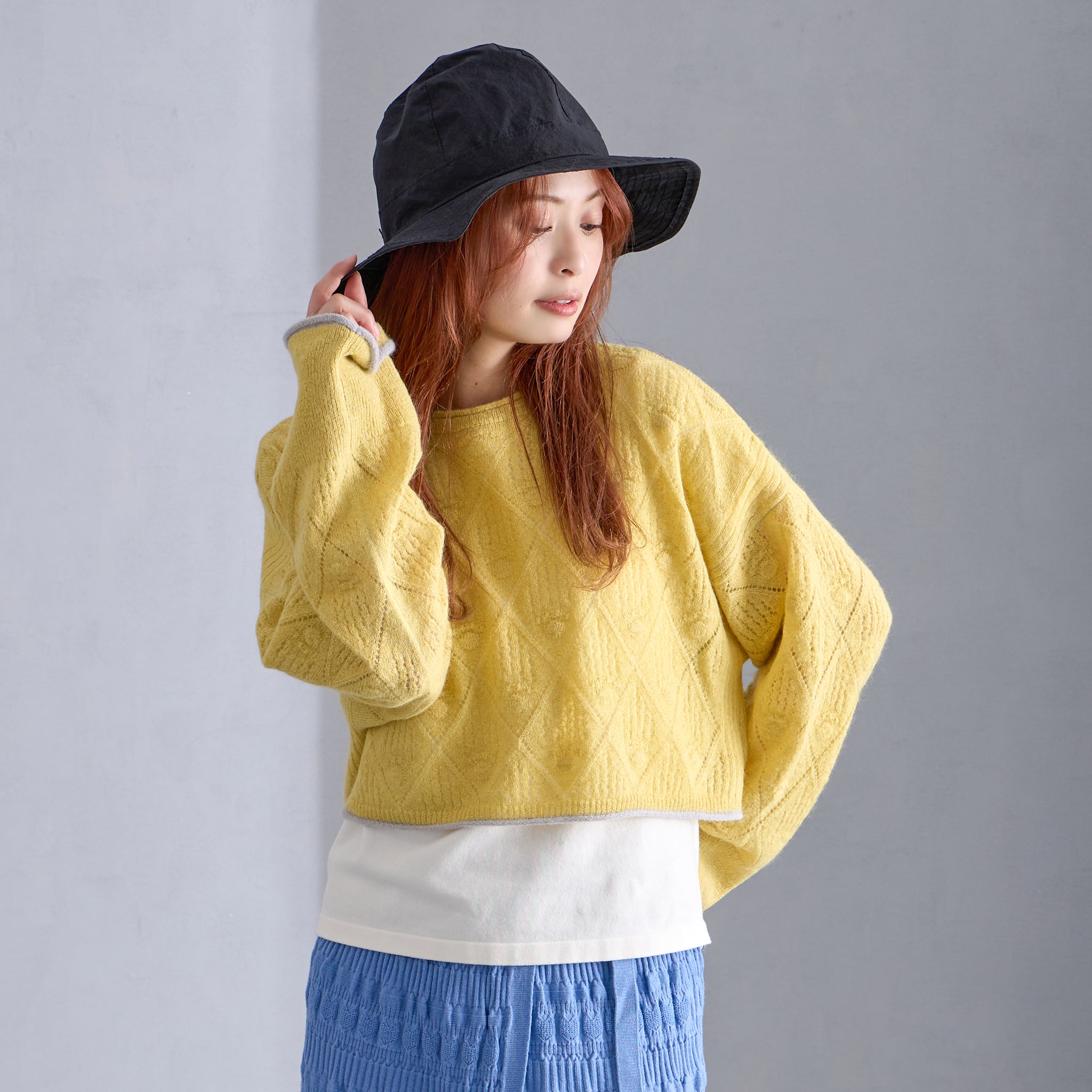 【NYANDER KNIT/ニャンダーニット】 ALPACA CATS CLAW PULL