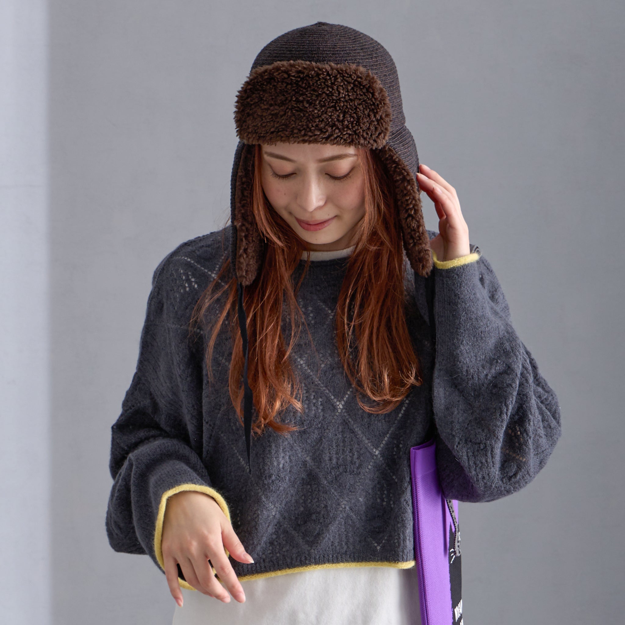 【NYANDER KNIT/ニャンダーニット】 ALPACA CATS CLAW PULL