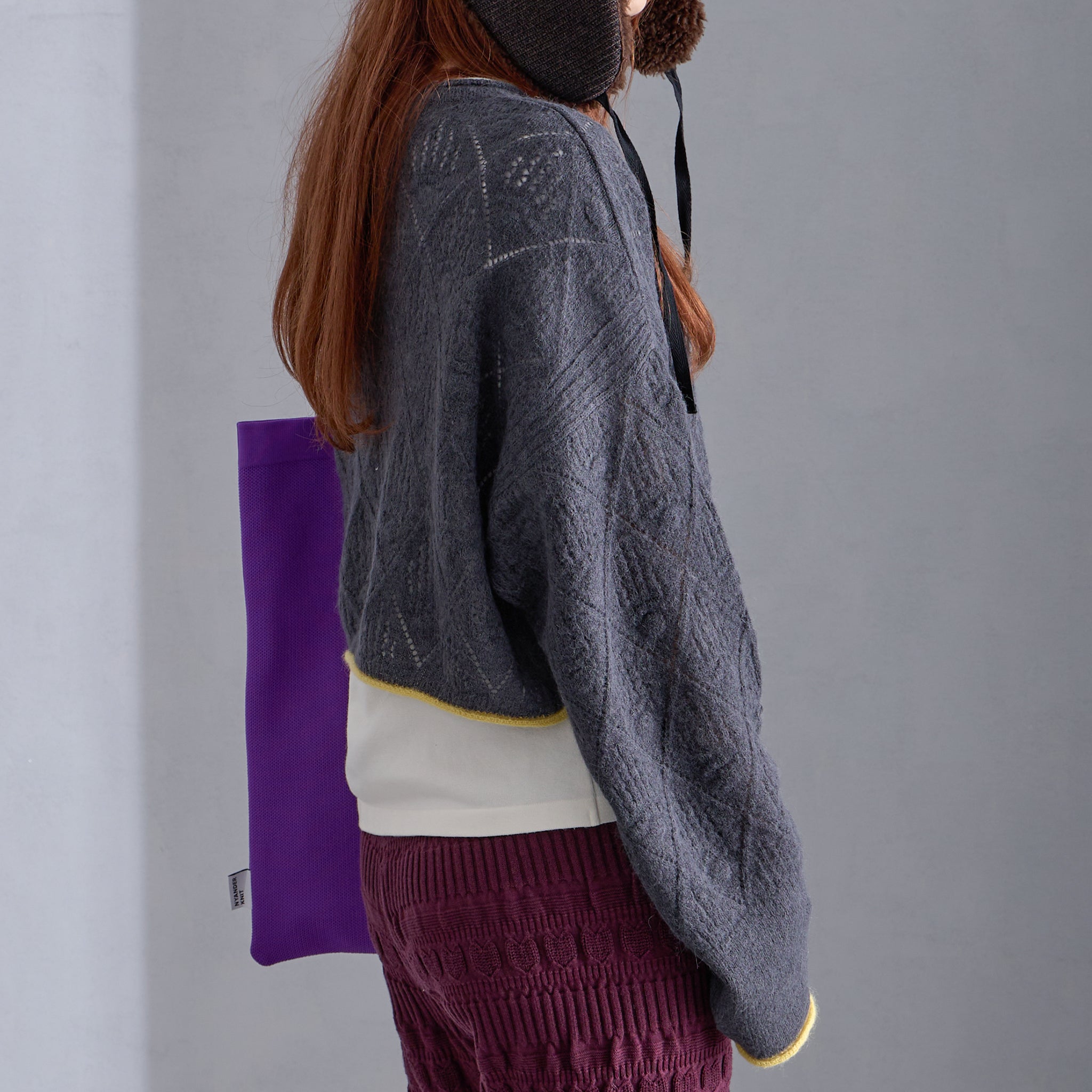 【NYANDER KNIT/ニャンダーニット】 ALPACA CATS CLAW PULL