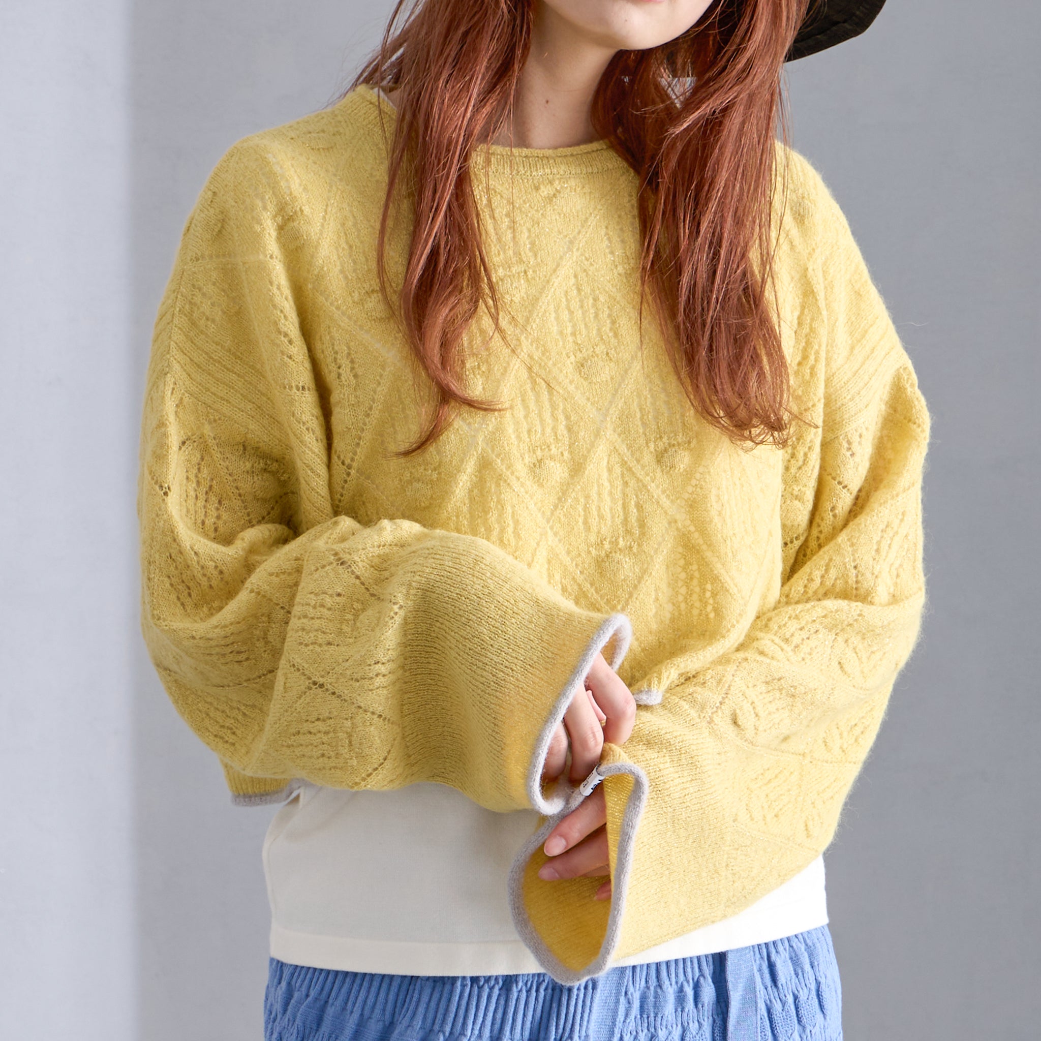 【NYANDER KNIT/ニャンダーニット】 ALPACA CATS CLAW PULL