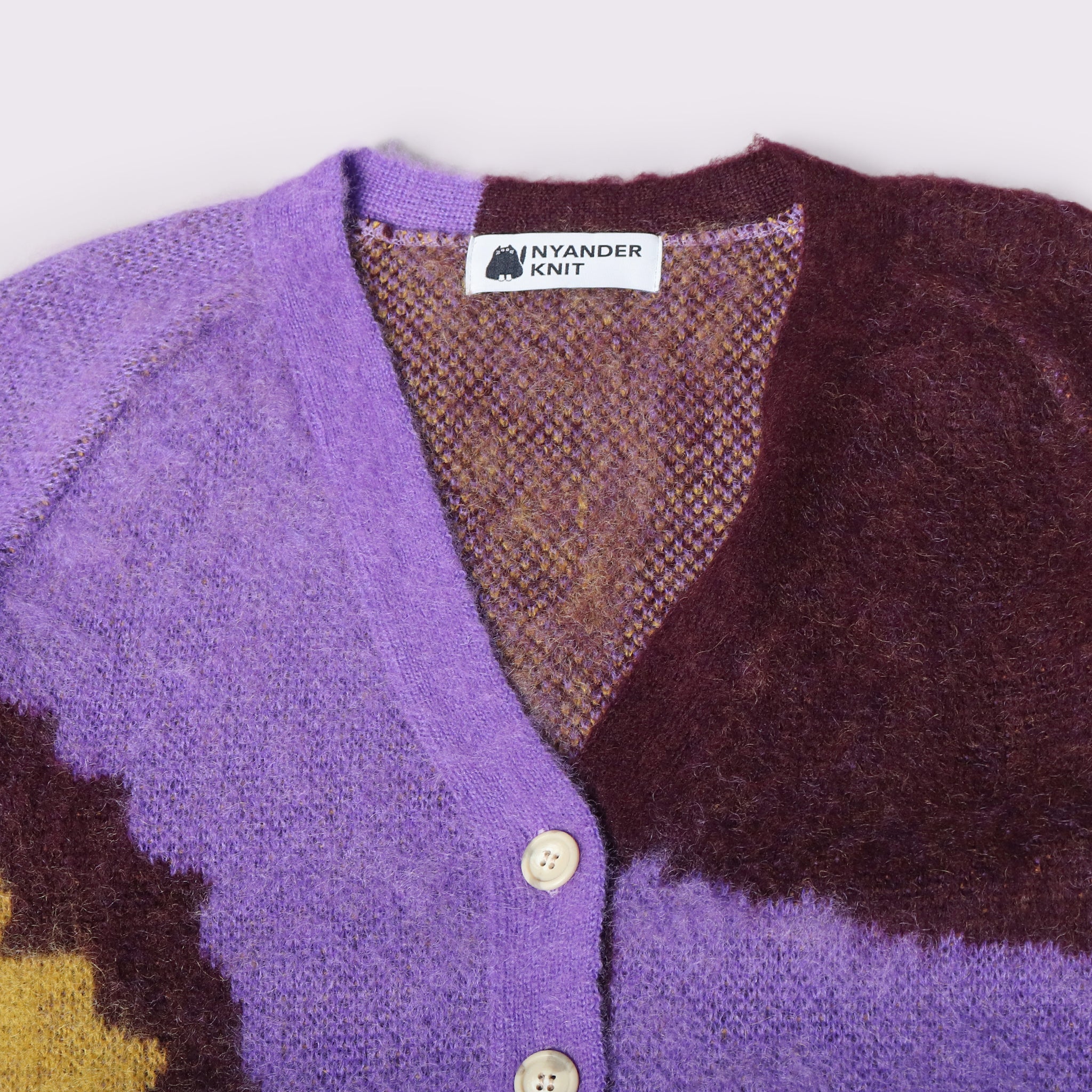 【NYANDER KNIT/ニャンダーニット】 CALICO CAT CARDIGAN