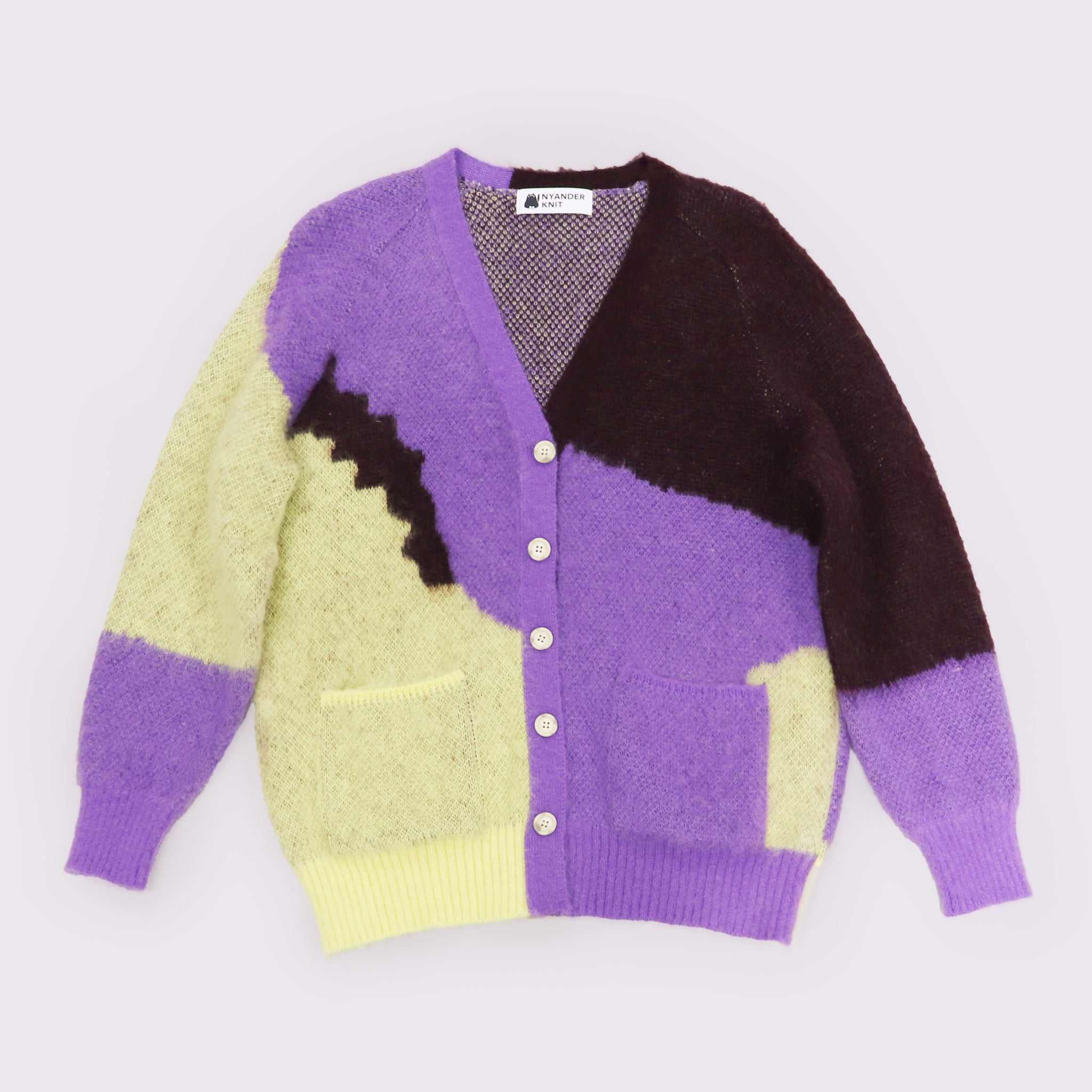 【NYANDER KNIT/ニャンダーニット】 CALICO CAT CARDIGAN