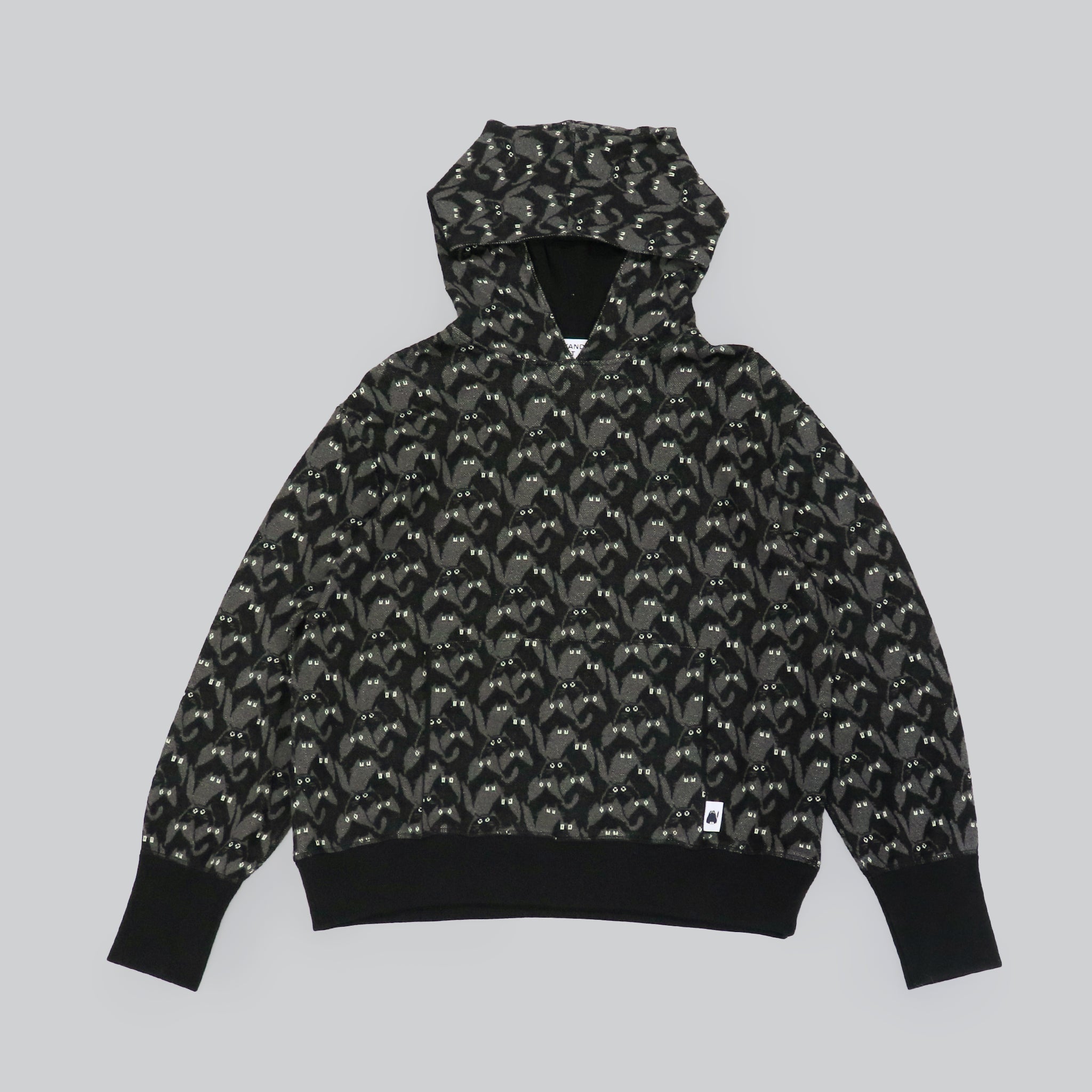 【NYANDER KNIT/ニャンダーニット】CATgeometric HOODIE