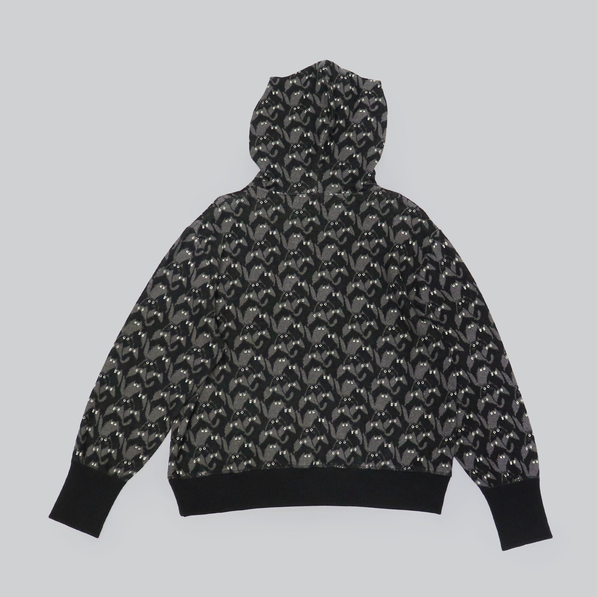 【NYANDER KNIT/ニャンダーニット】CATgeometric HOODIE