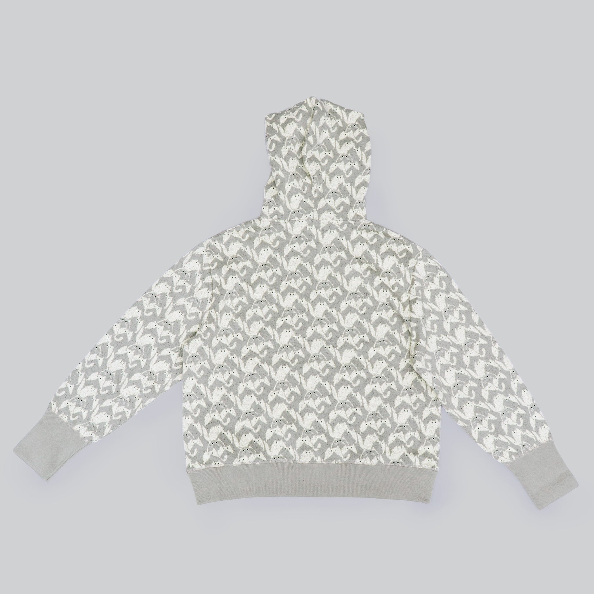 【NYANDER KNIT/ニャンダーニット】CATgeometric HOODIE