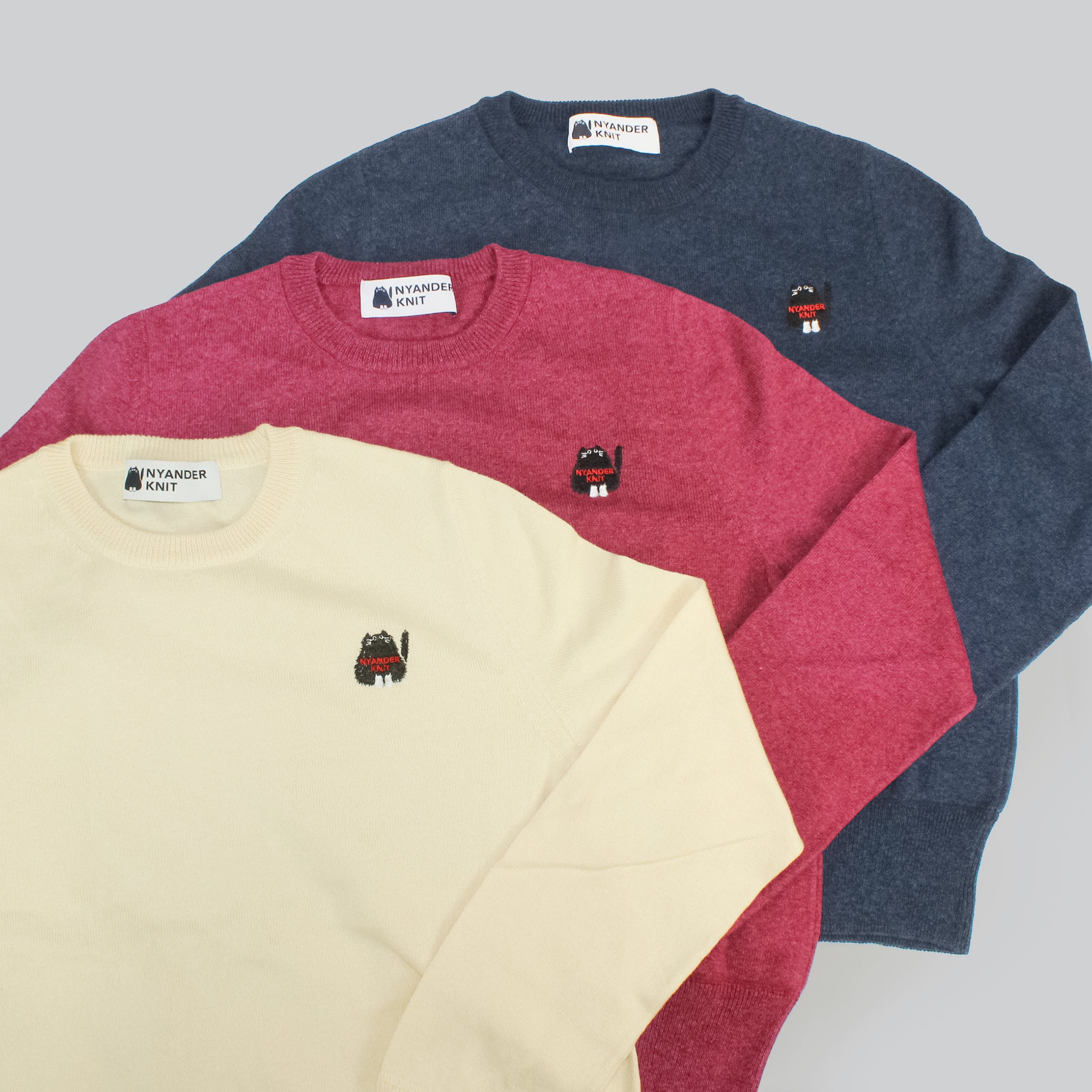 【NYANDER KNIT/ニャンダーニット】NYANDER BASIC PULL