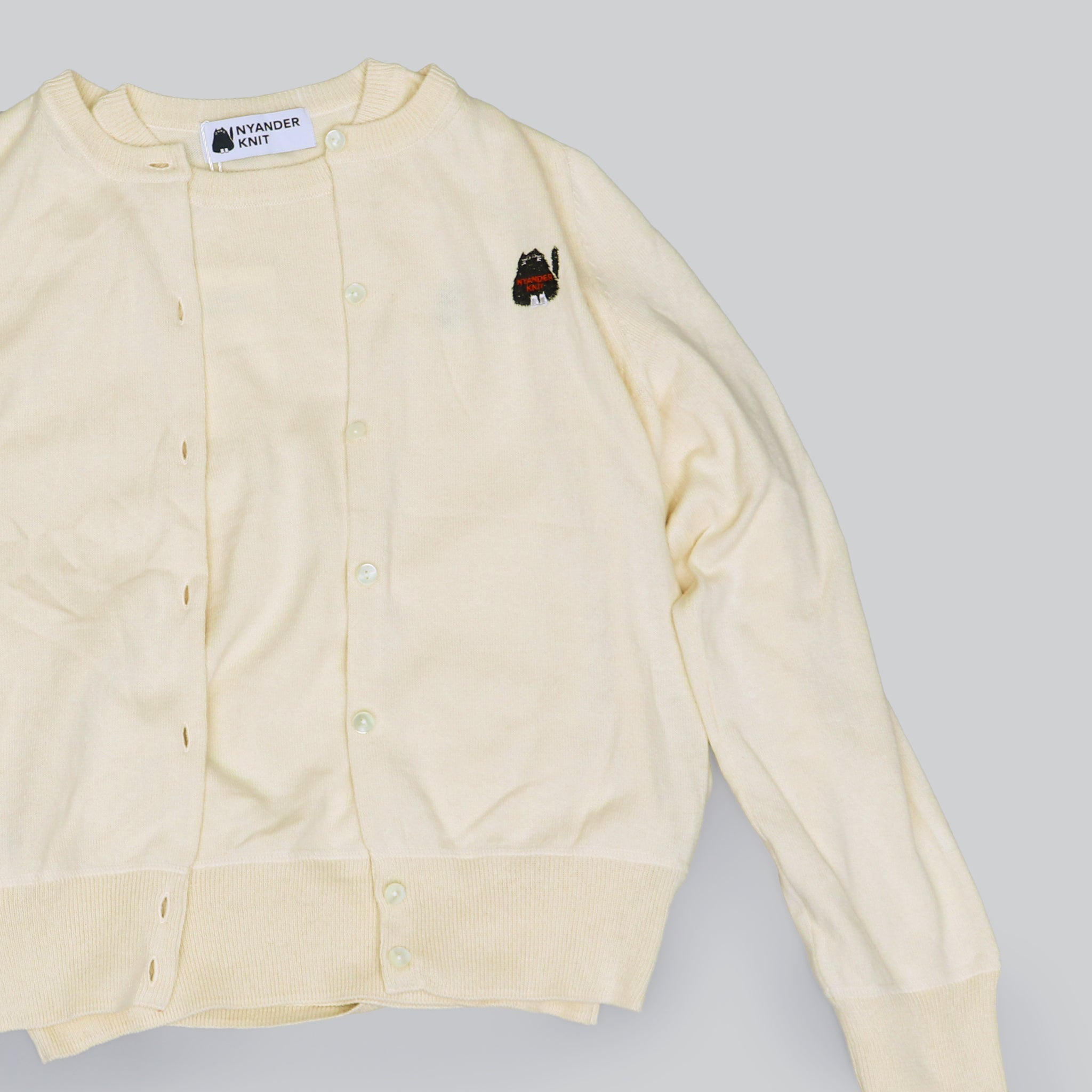【NYANDER KNIT/ニャンダーニット】NYANDER BASIC CARDIGAN