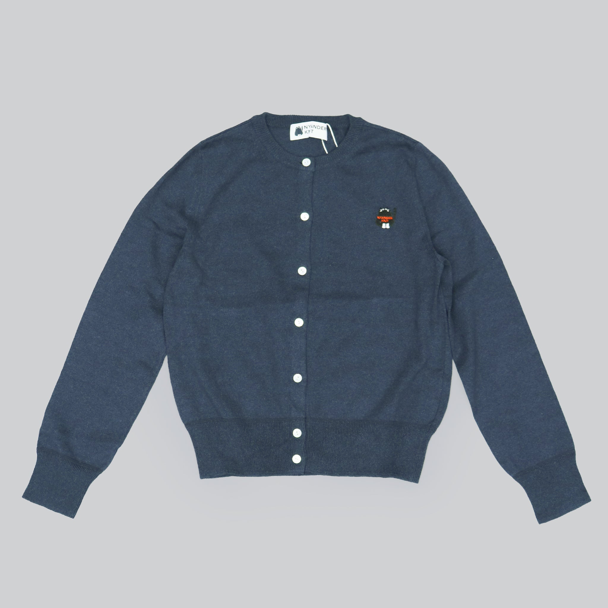 【NYANDER KNIT/ニャンダーニット】NYANDER BASIC CARDIGAN