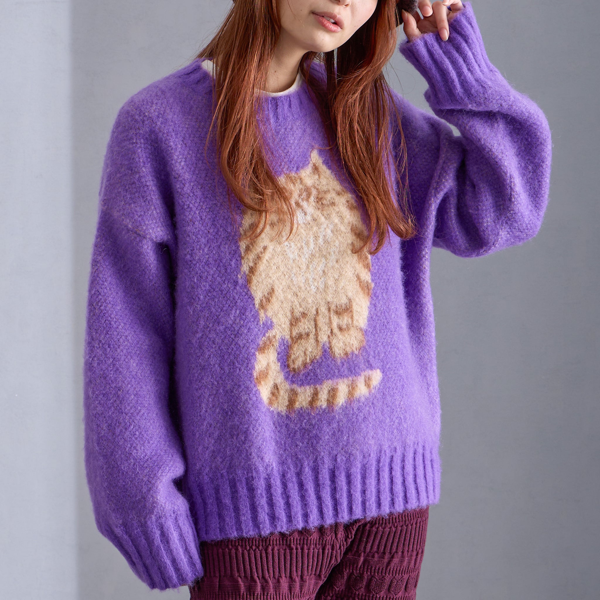 【NYANDER KNIT/ニャンダーニット】 BOSS CAT PULL