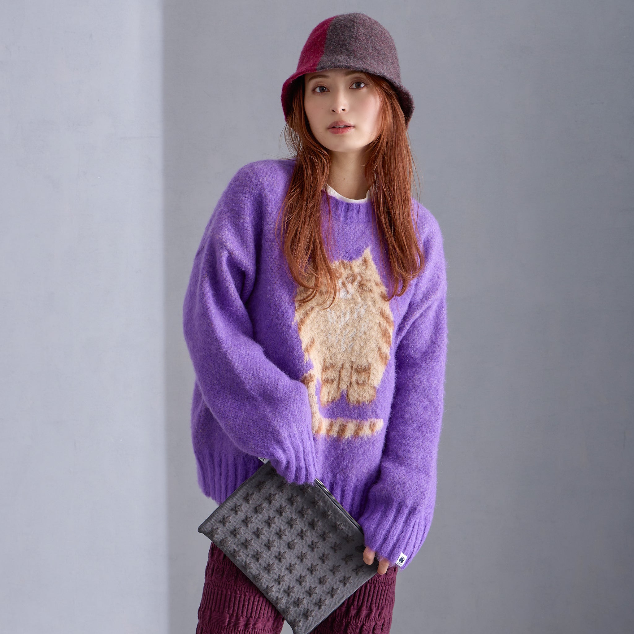 【NYANDER KNIT/ニャンダーニット】 BOSS CAT PULL