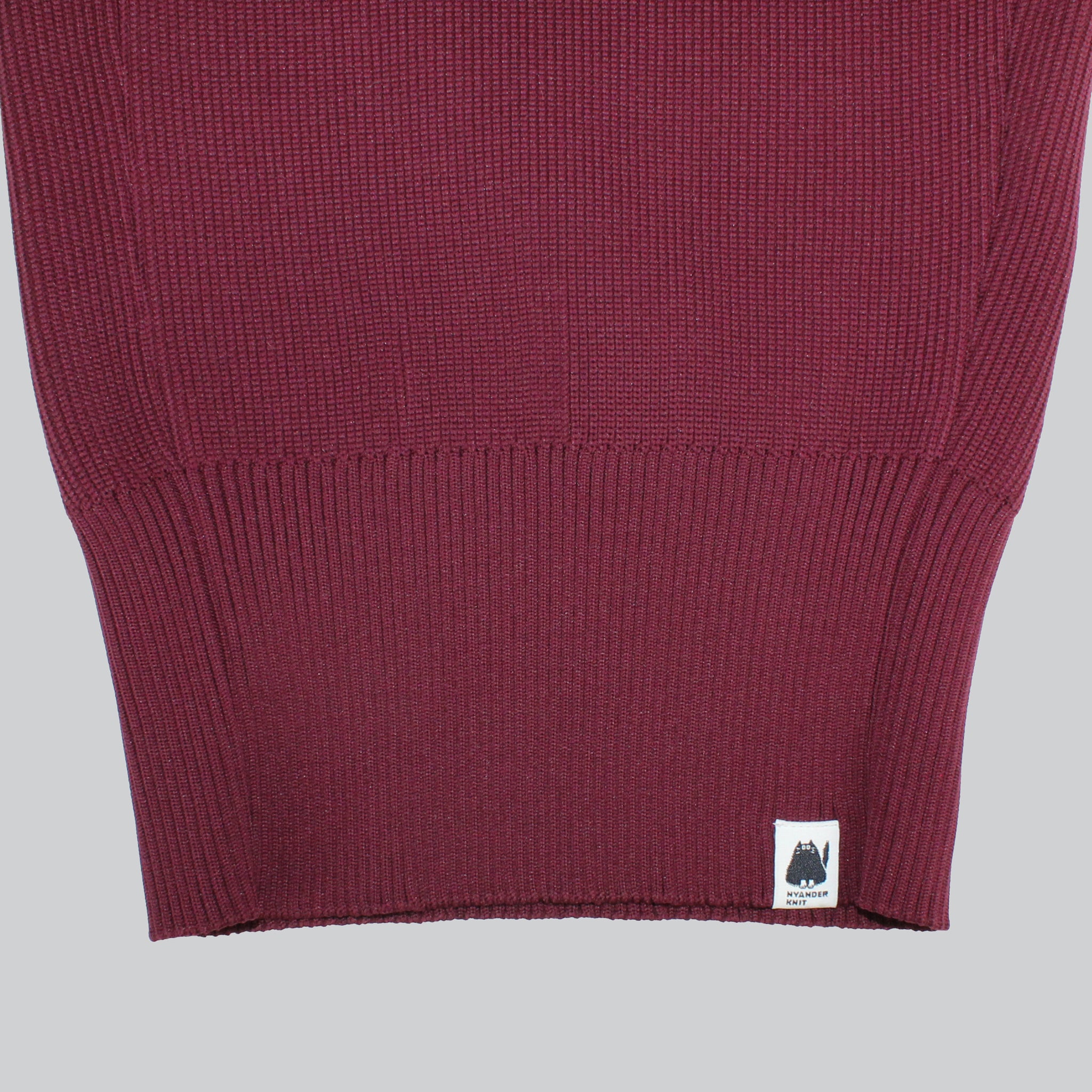 【NYANDER KNIT/ニャンダーニット】KNIT BARREL PANTS