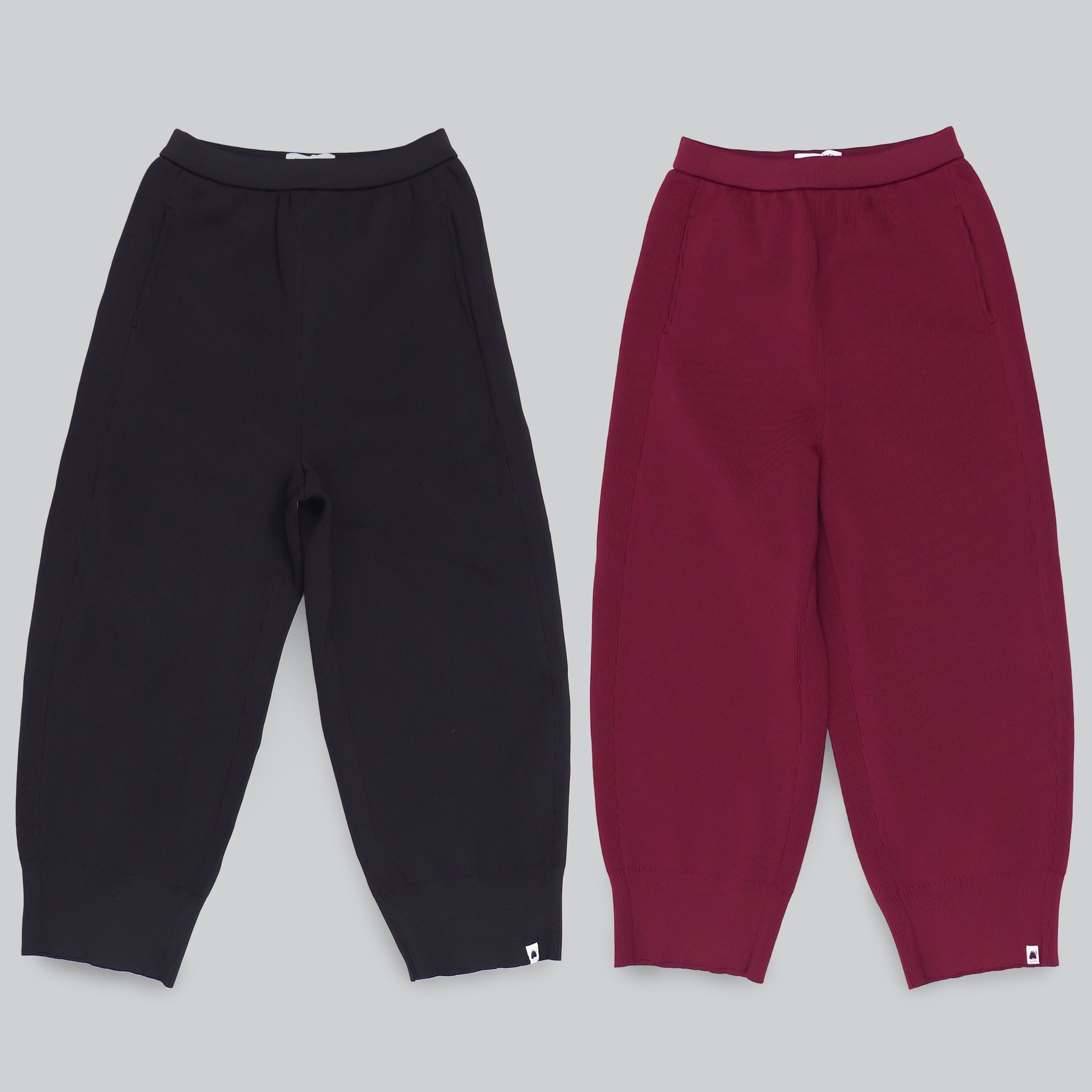 【NYANDER KNIT/ニャンダーニット】KNIT BARREL PANTS