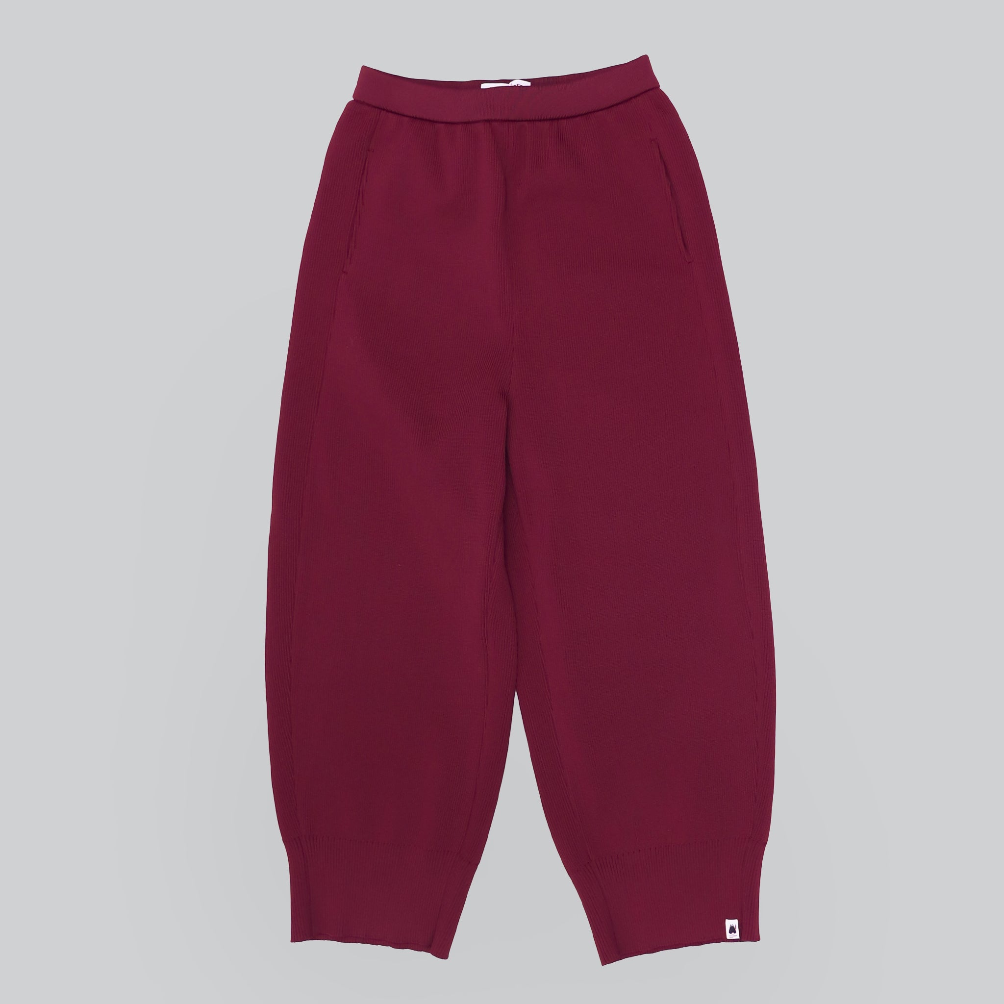 【NYANDER KNIT/ニャンダーニット】KNIT BARREL PANTS