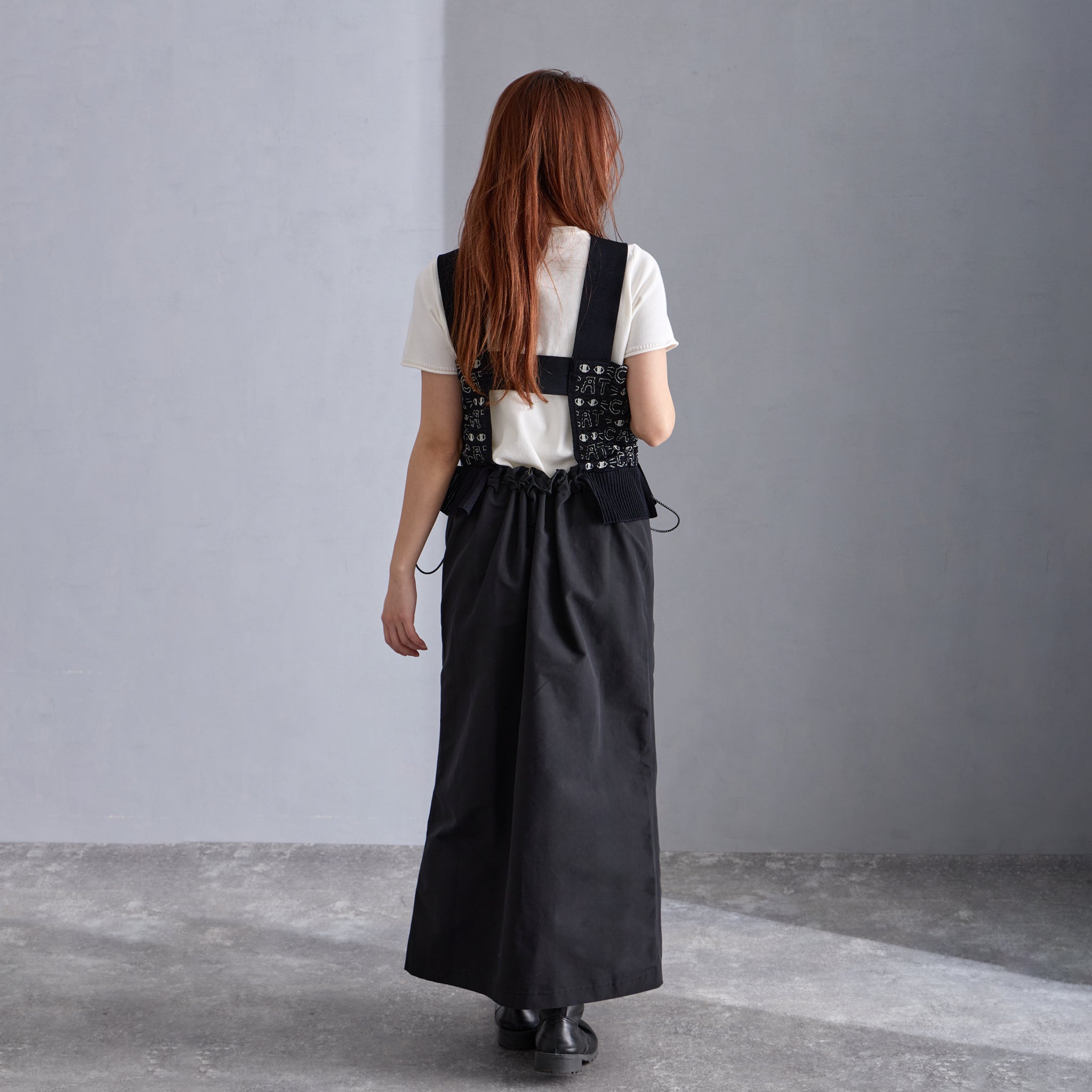 【NYANDER KNIT/ニャンダーニット】  CAT JAQUARD ONEPIECE