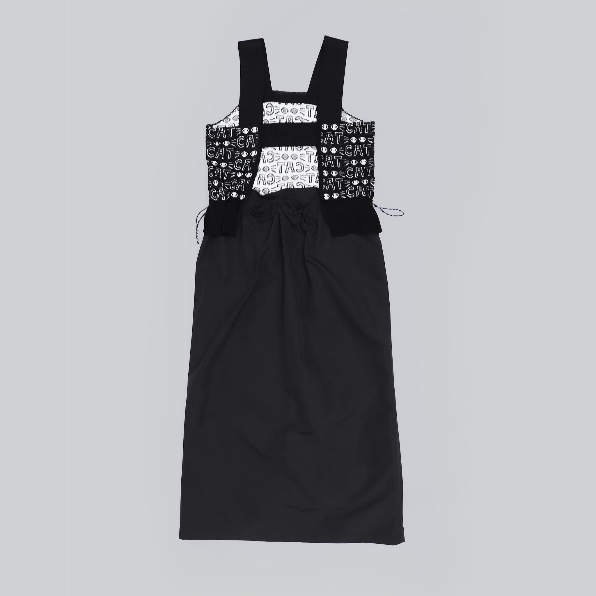 【NYANDER KNIT/ニャンダーニット】  CAT JAQUARD ONEPIECE