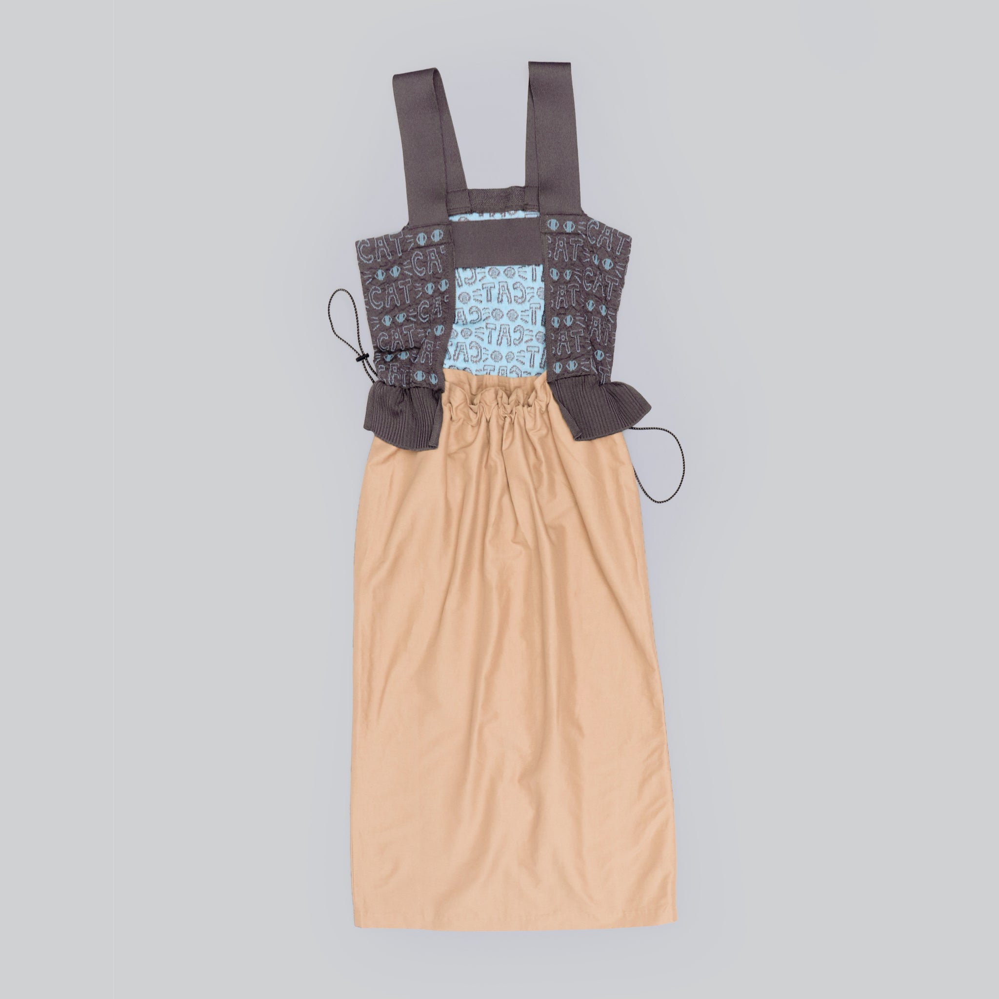 【NYANDER KNIT/ニャンダーニット】  CAT JAQUARD ONEPIECE