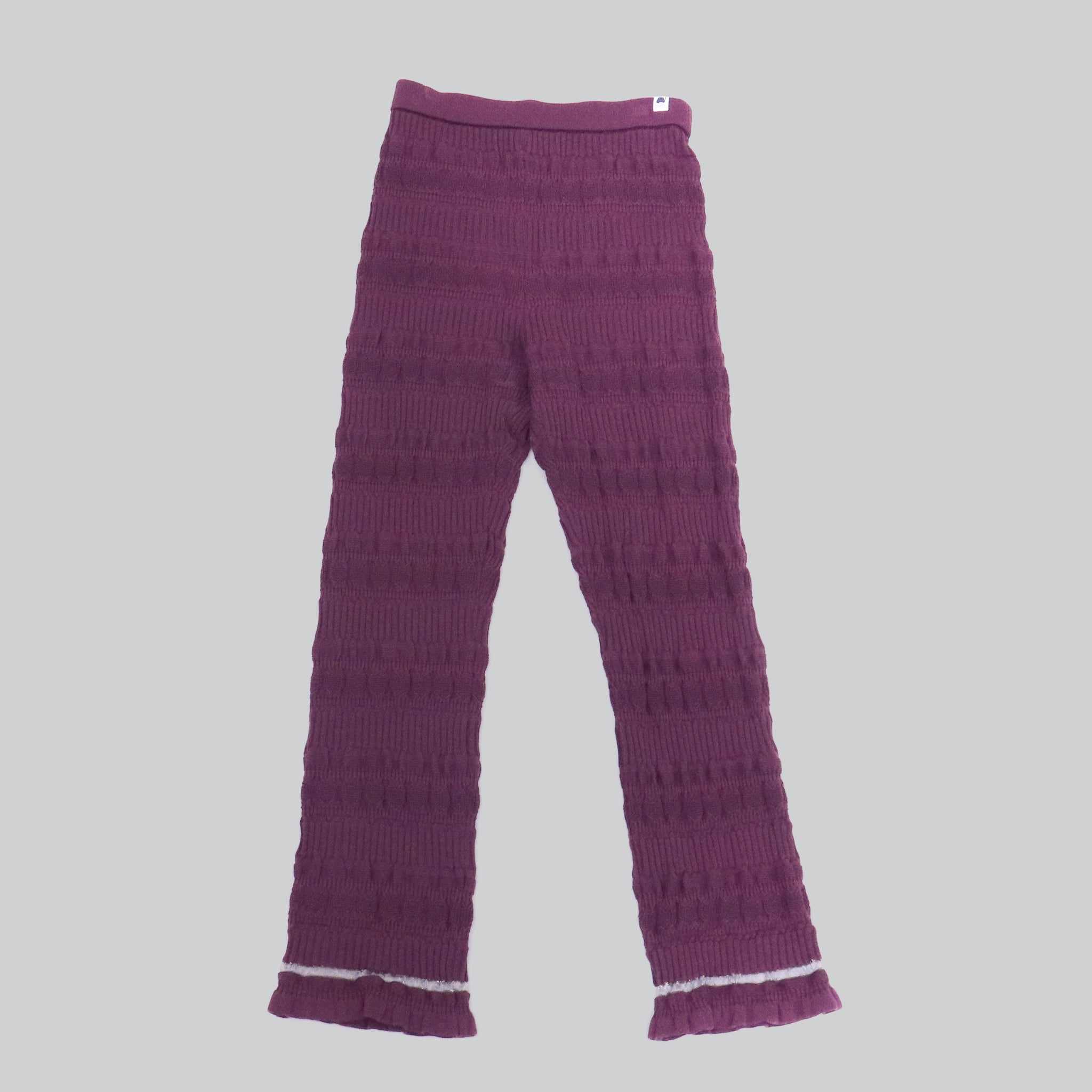 【NYANDER KNIT/ニャンダーニット】  CAT RIB PANTS