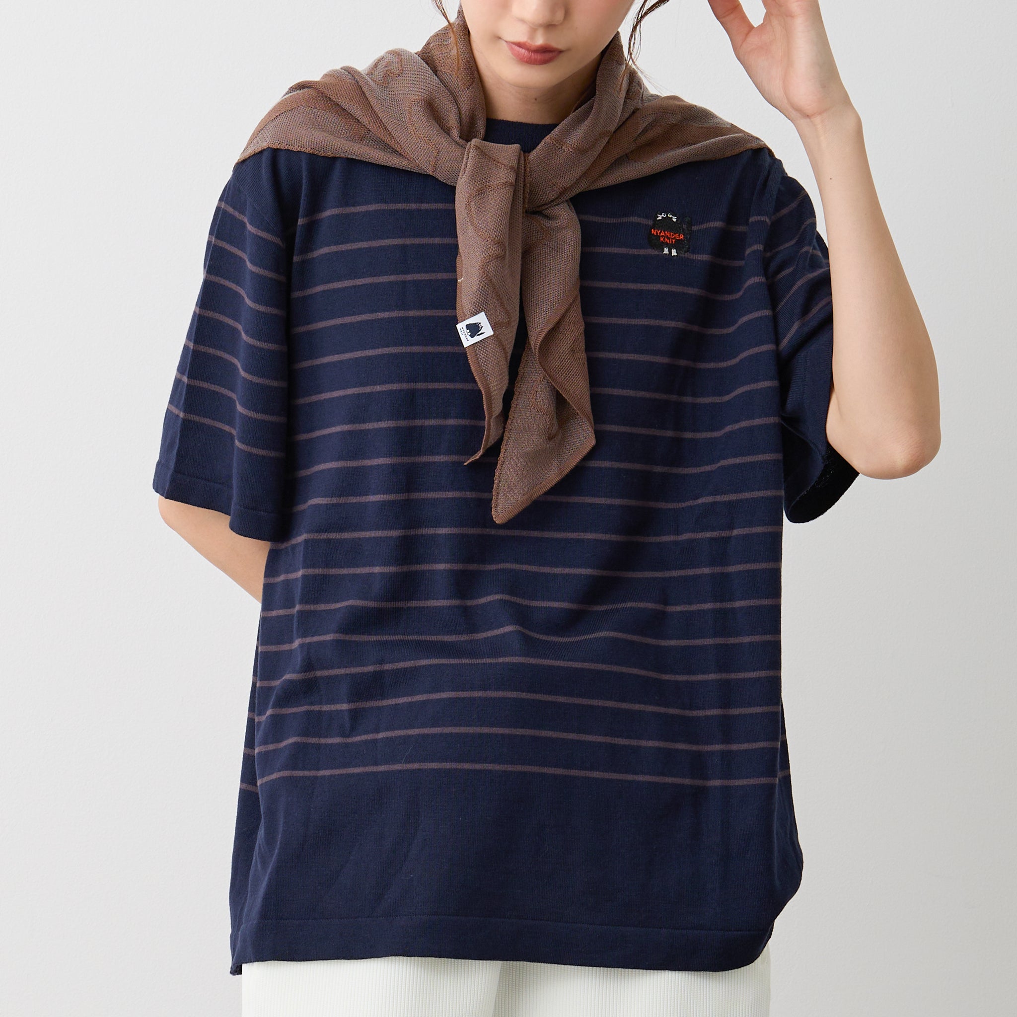 【NYANDER KNIT/ニャンダーニット】 NYANDER CAT Tshirts