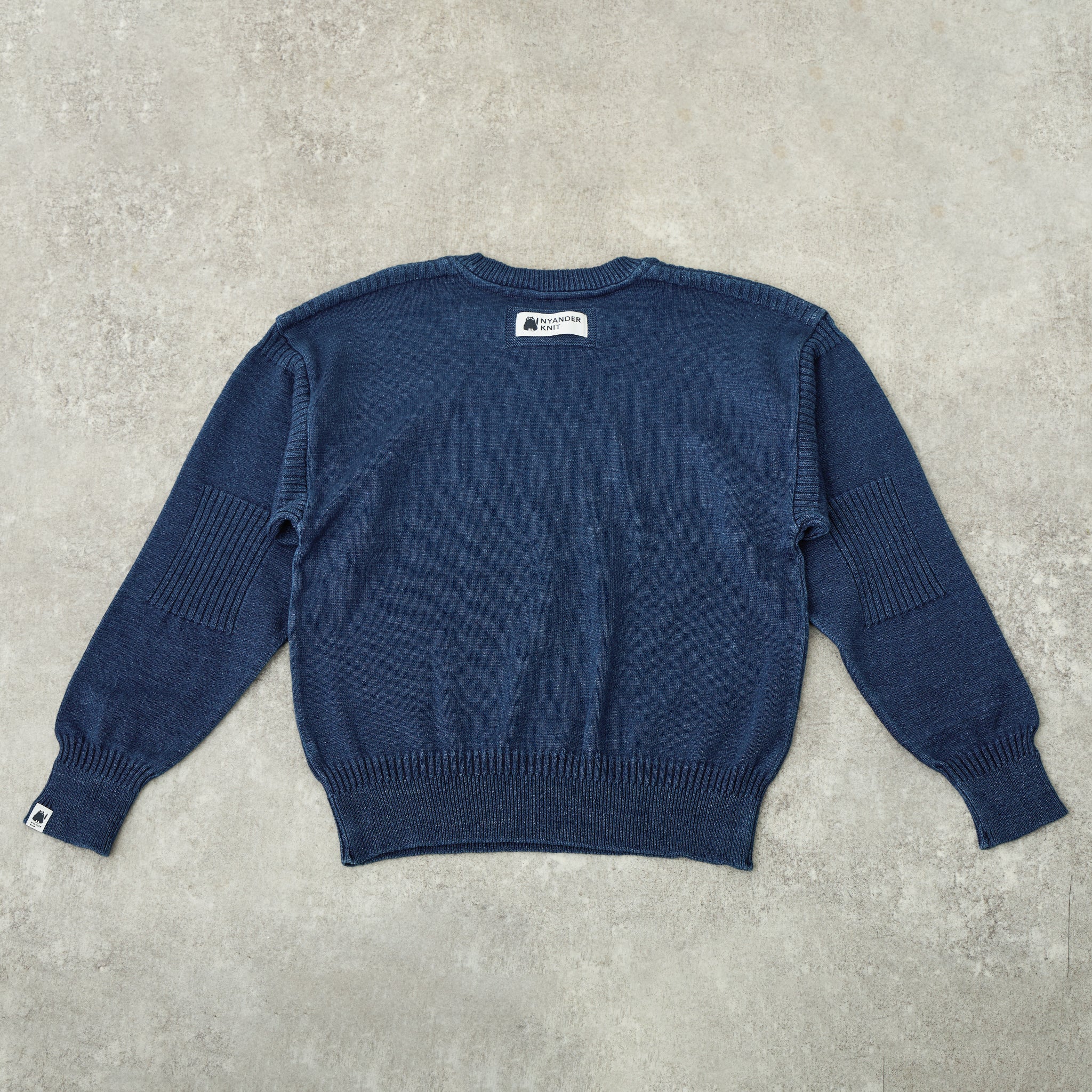 【NYANDER KNIT/ニャンダーニット】 CAT LINKS DENIM PULL