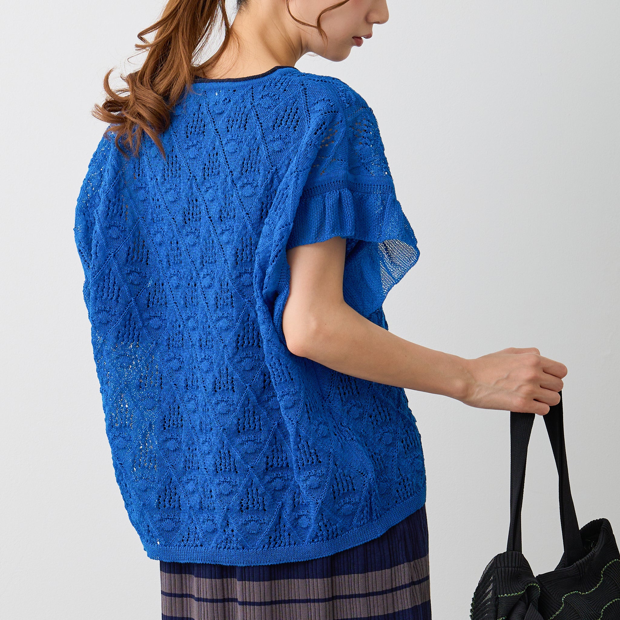 【NYANDER KNIT/ニャンダーニット】 CAT FRILL PULL