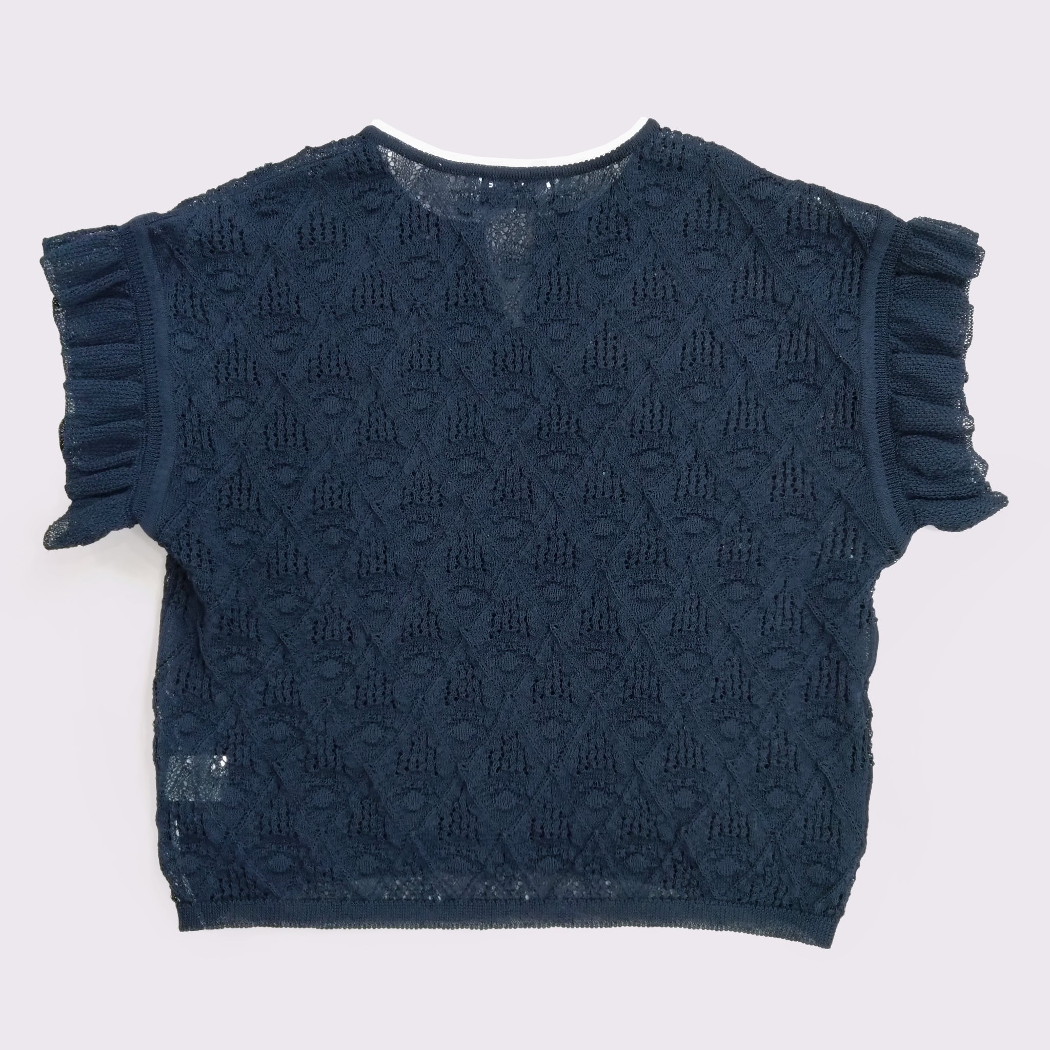 【NYANDER KNIT/ニャンダーニット】 CAT FRILL PULL