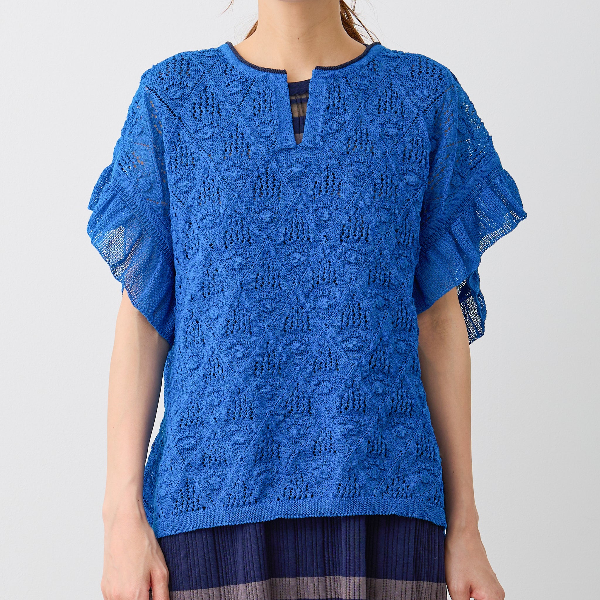 【NYANDER KNIT/ニャンダーニット】 CAT FRILL PULL