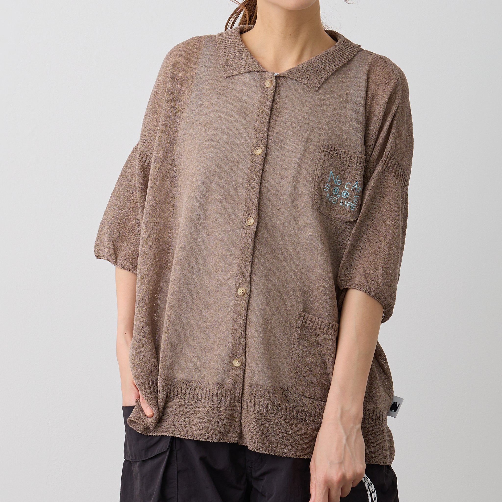 【NYANDER KNIT/ニャンダーニット】 KNIT SHIRTS