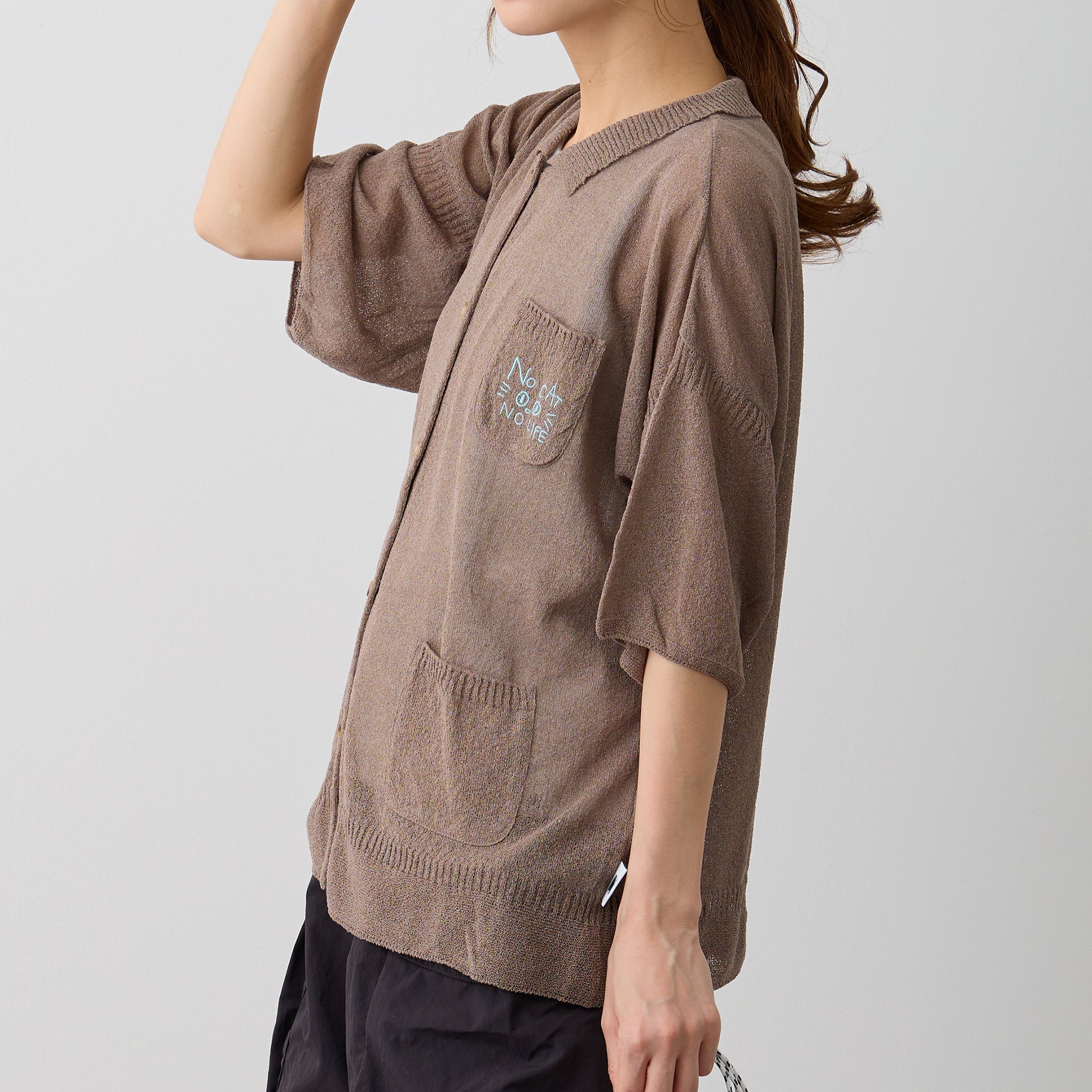【NYANDER KNIT/ニャンダーニット】 KNIT SHIRTS