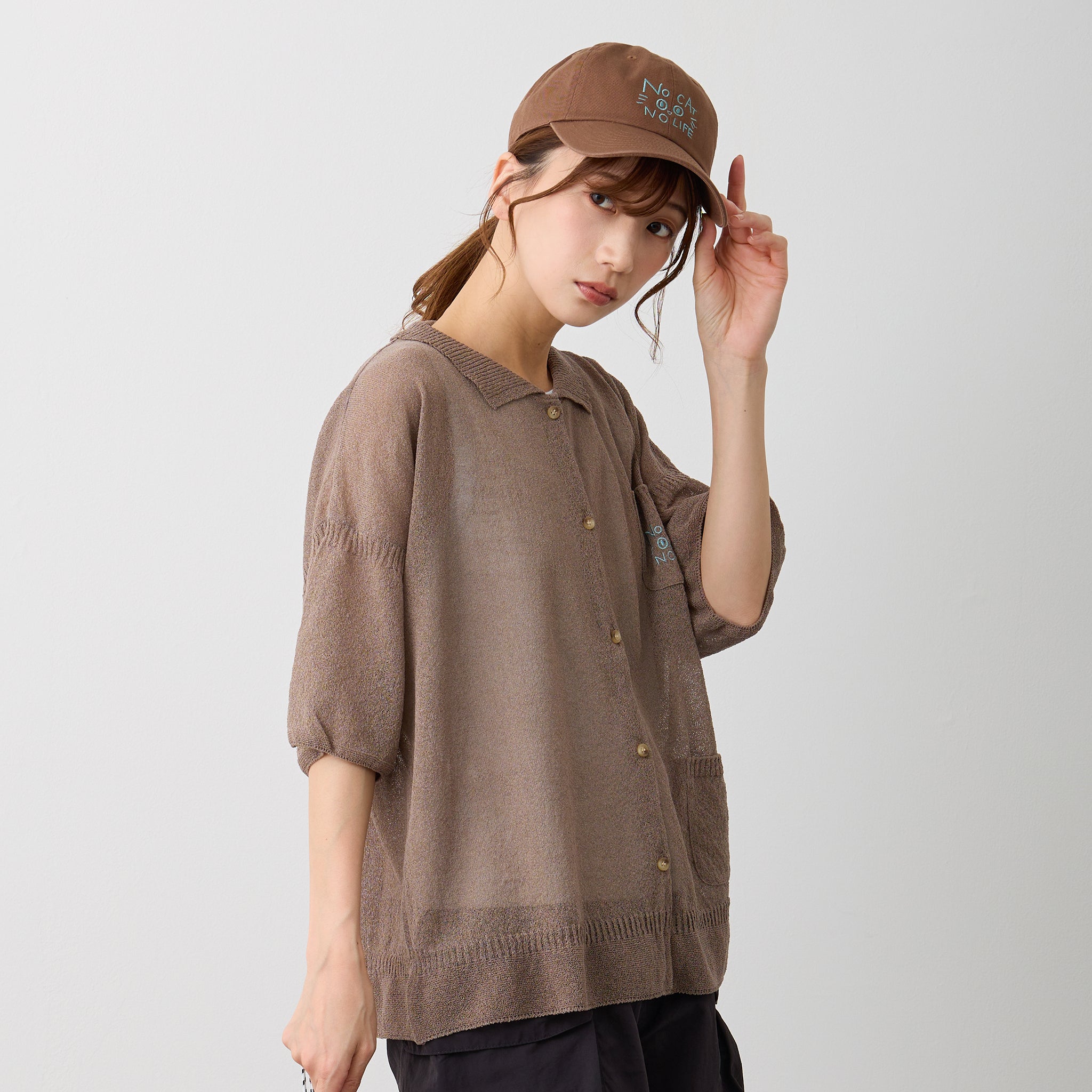 【NYANDER KNIT/ニャンダーニット】 KNIT SHIRTS