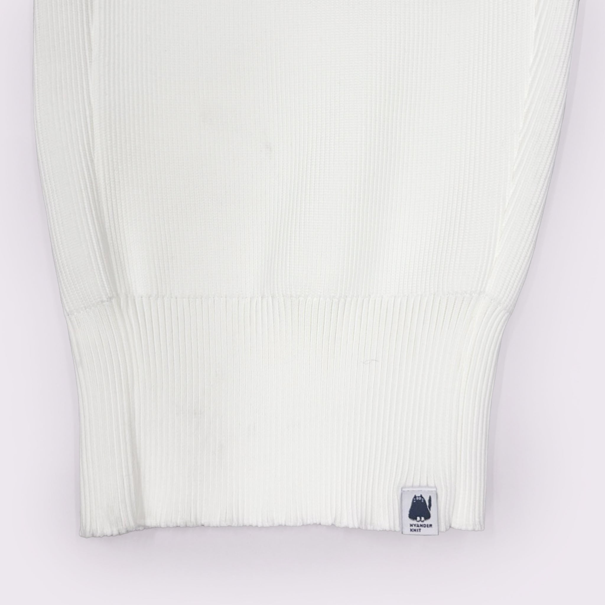 【NYANDER KNIT/ニャンダーニット】KNIT BARREL PANTS