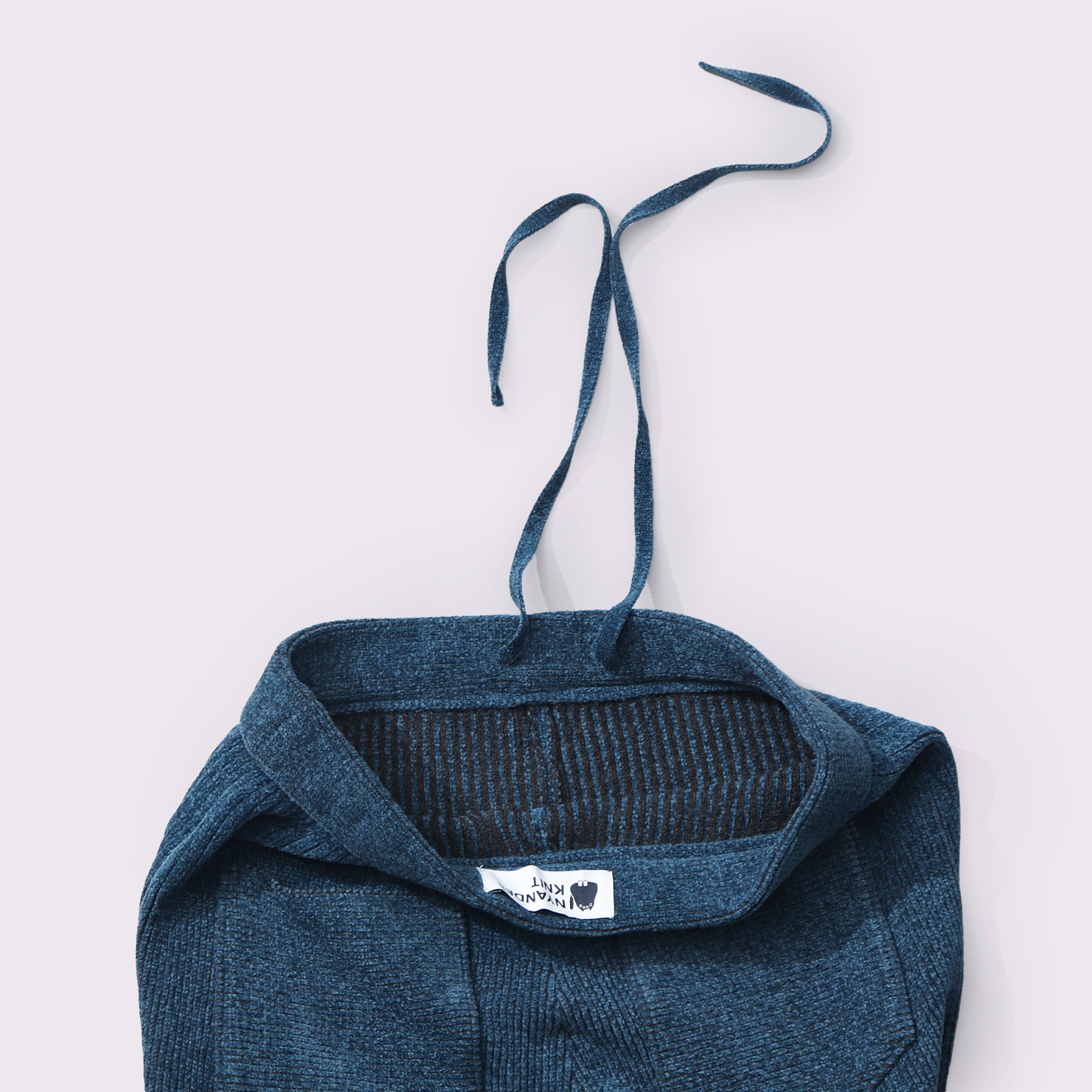 予約販売【NYANDER KNIT/ニャンダーニット】Subtre Border Knit Pants