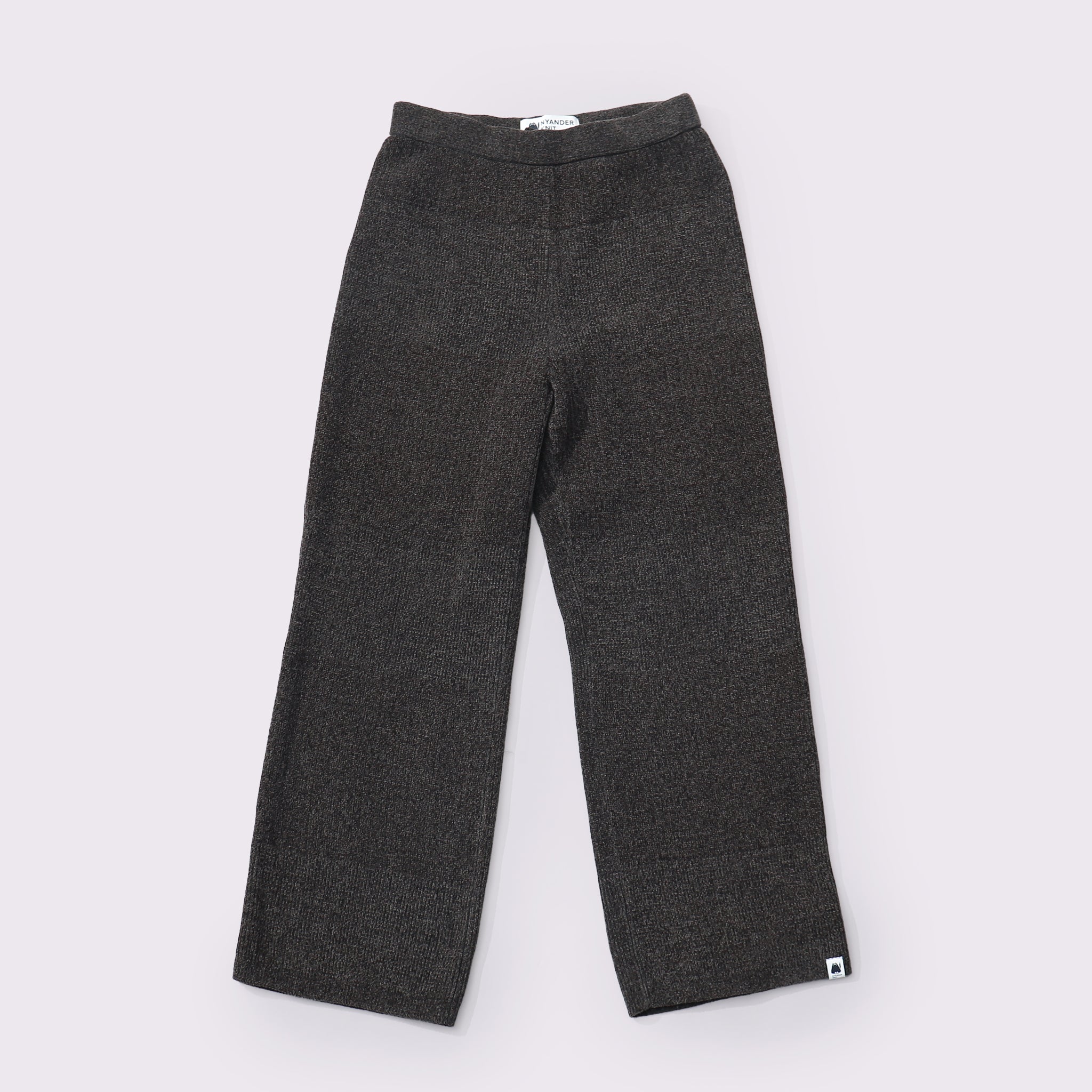 予約販売【NYANDER KNIT/ニャンダーニット】Subtre Border Knit Pants
