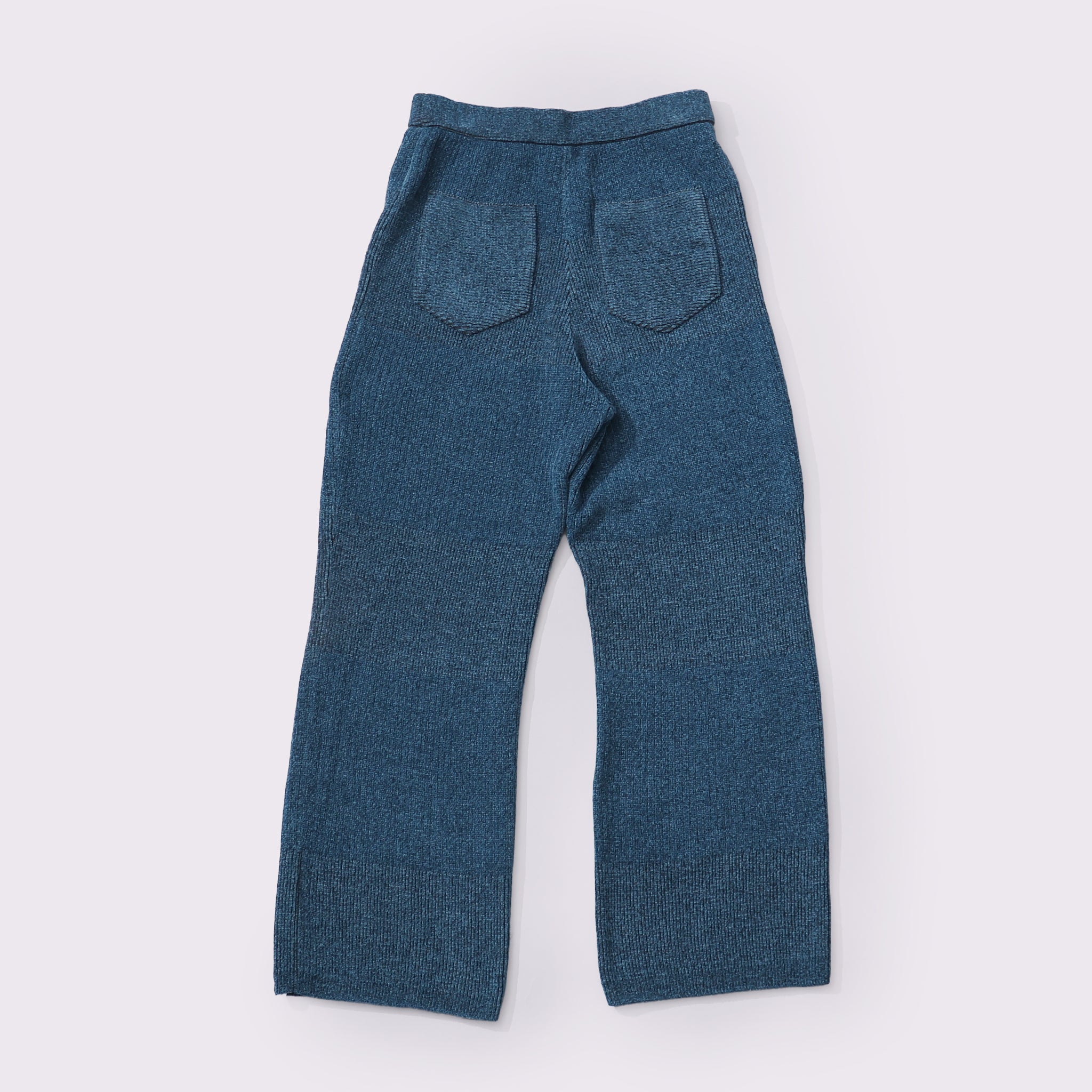 予約販売【NYANDER KNIT/ニャンダーニット】Subtre Border Knit Pants
