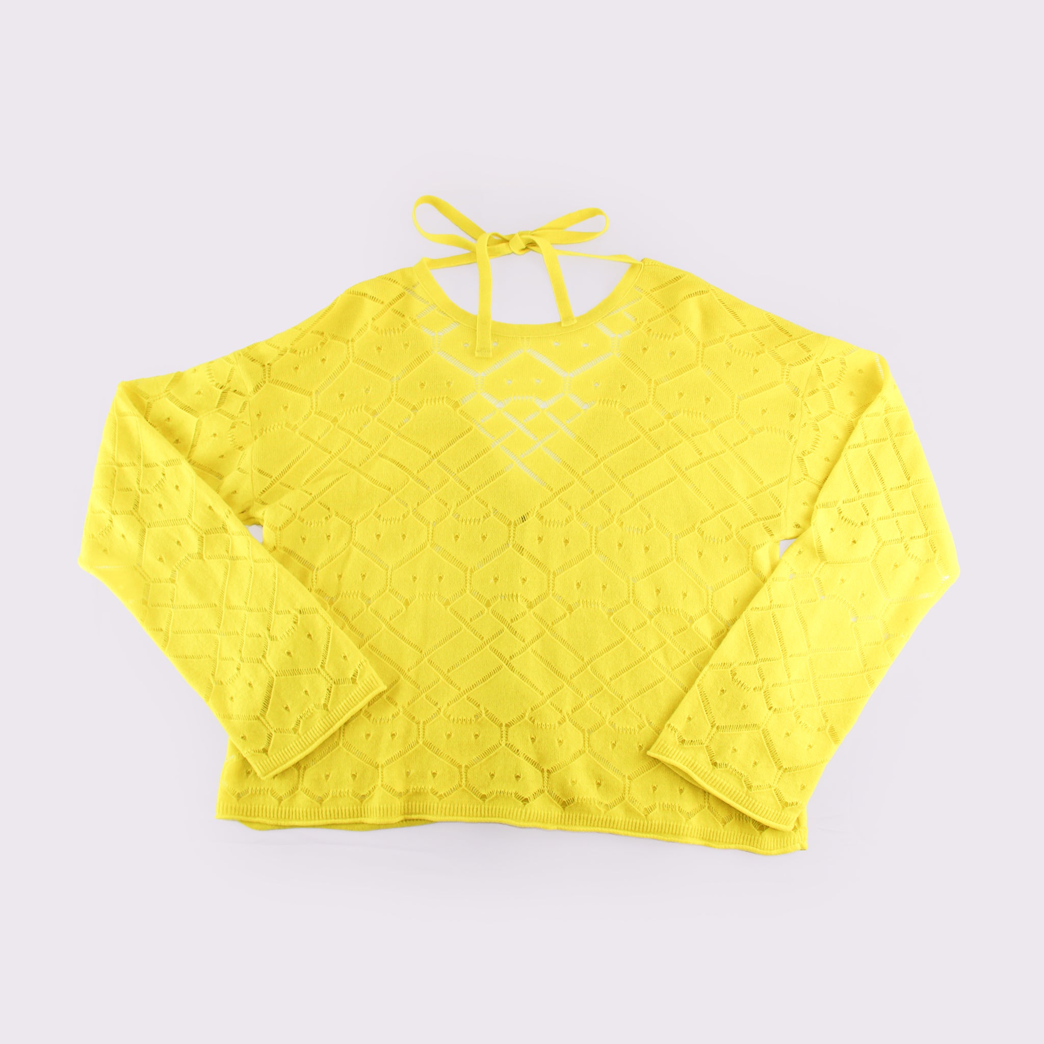 予約販売【NYANDER KNIT/ニャンダーニット】HIDDENCAT OPENWORK CARDIGAN