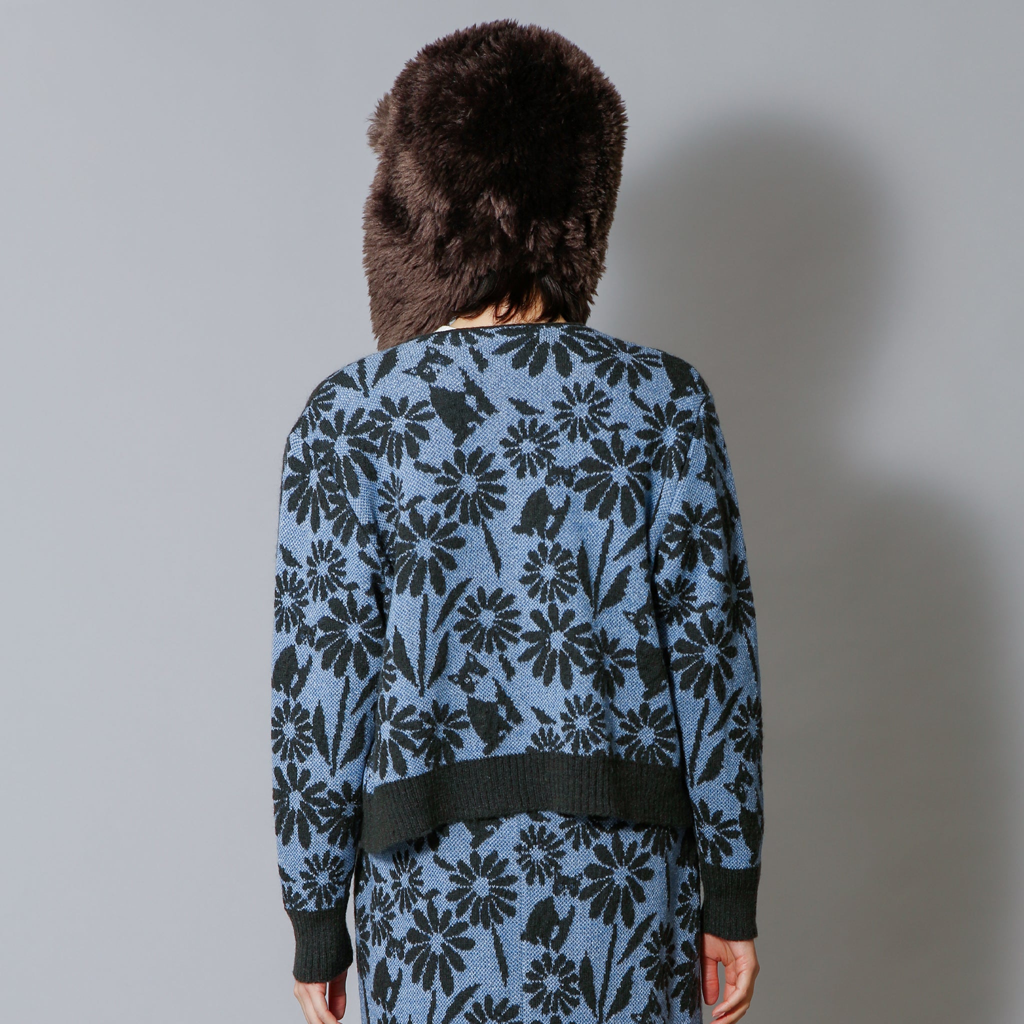 予約販売【NYANDER KNIT/ニャンダーニット】WhisperingCatsMohair JQ CARDIGAN