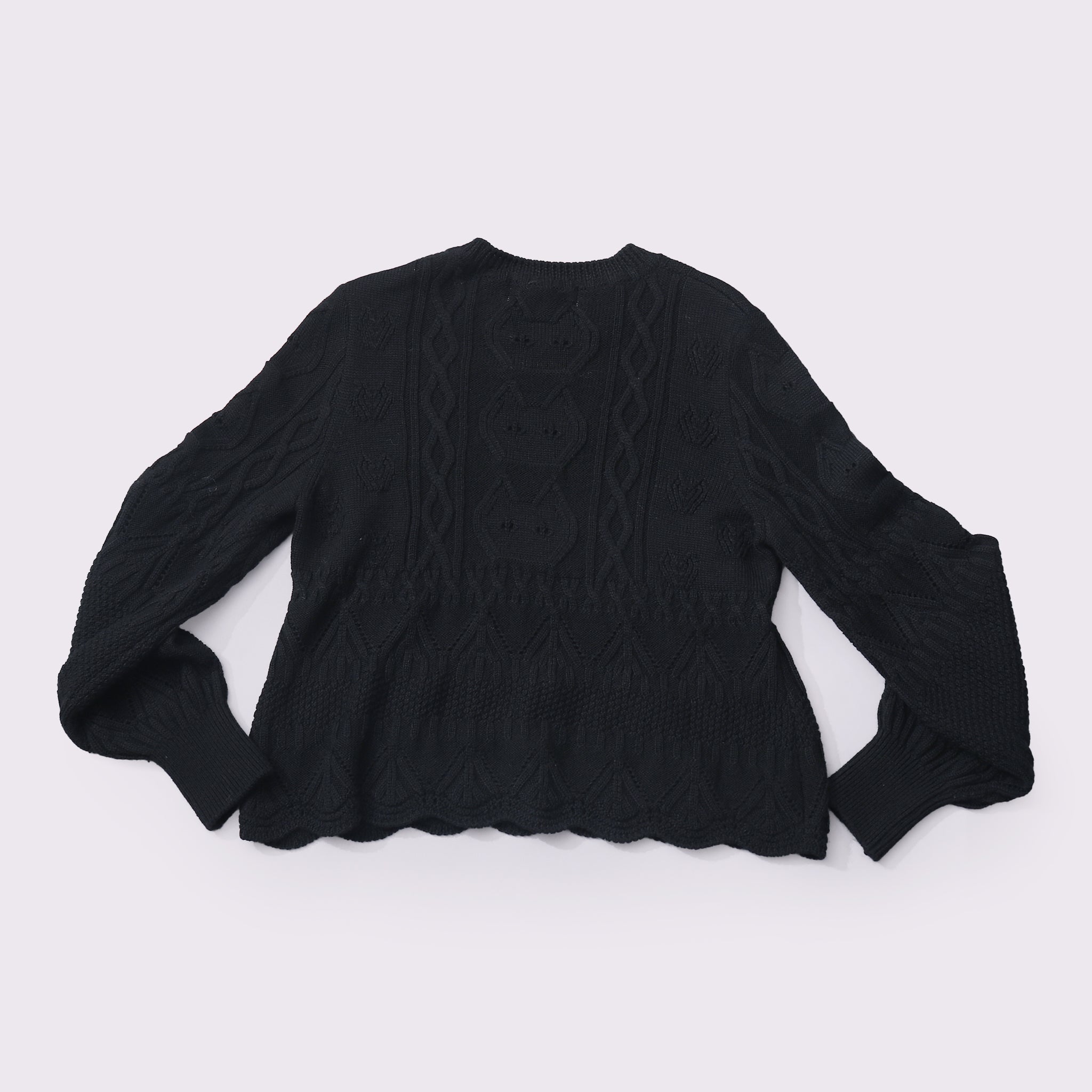 予約販売【NYANDER KNIT/ニャンダーニット】CAT RELIEF CABLE PULL
