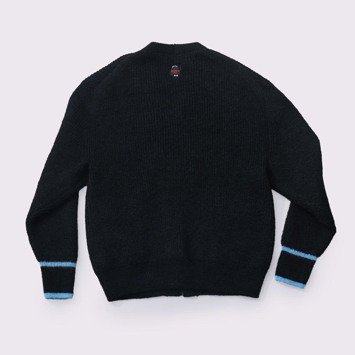 予約販売【NYANDER KNIT/ニャンダーニット】MOHAIR LINE CARDIGAN