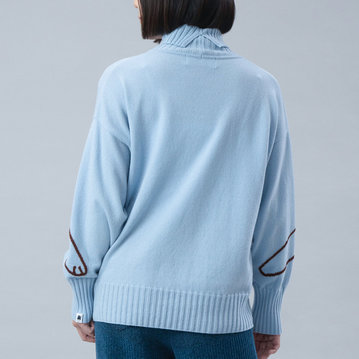 予約販売【NYANDER KNIT/ニャンダーニット】ODD EYE CAT PULL