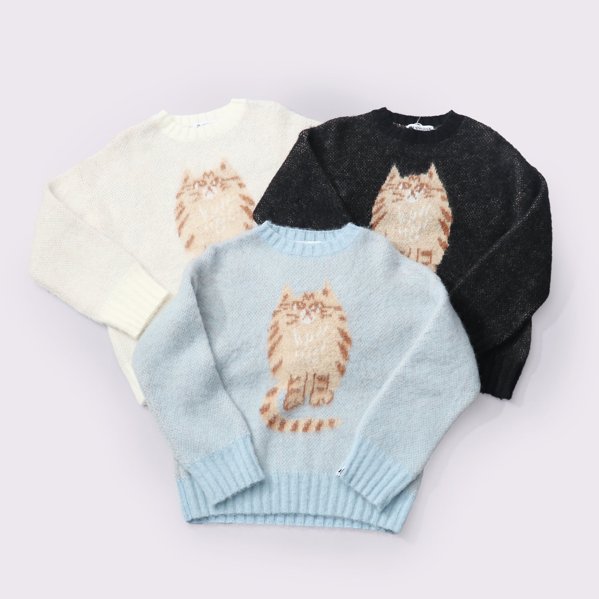 予約販売【NYANDER KNIT/ニャンダーニット】 BOSS CAT PULL